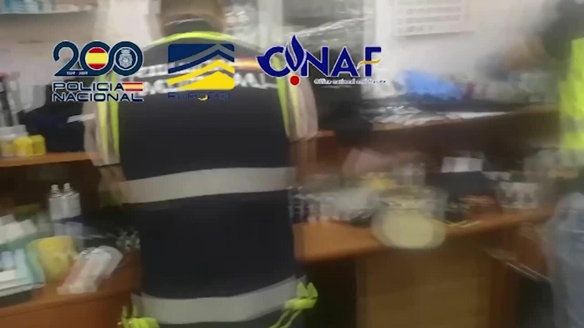 Detenidas cinco personas de una red que tenía capacidad para blanquear un millón al día