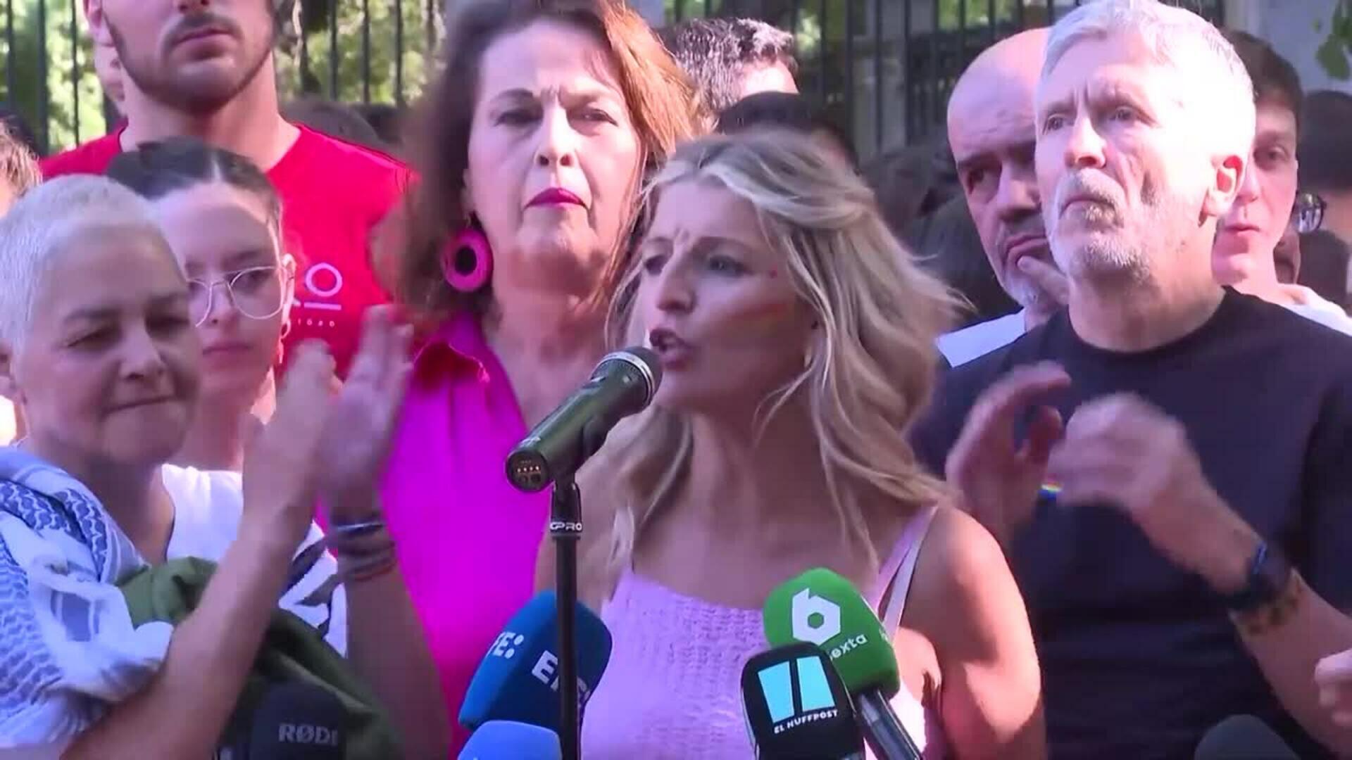 Cientos de miles de personas marchan en un Orgullo festivo con presencia política