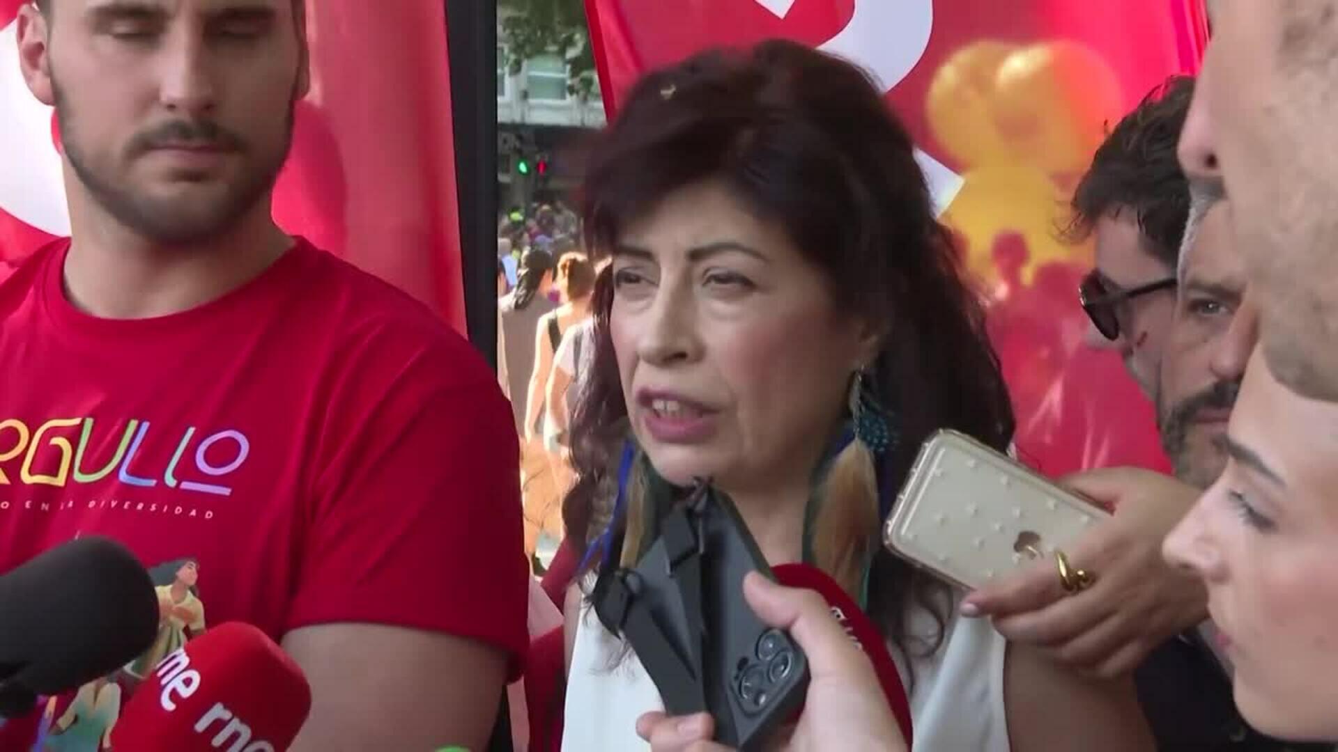 Redondo denuncia que en CCAA se "banaliza" con estereotipos y se pretende "dar un paso atrás"