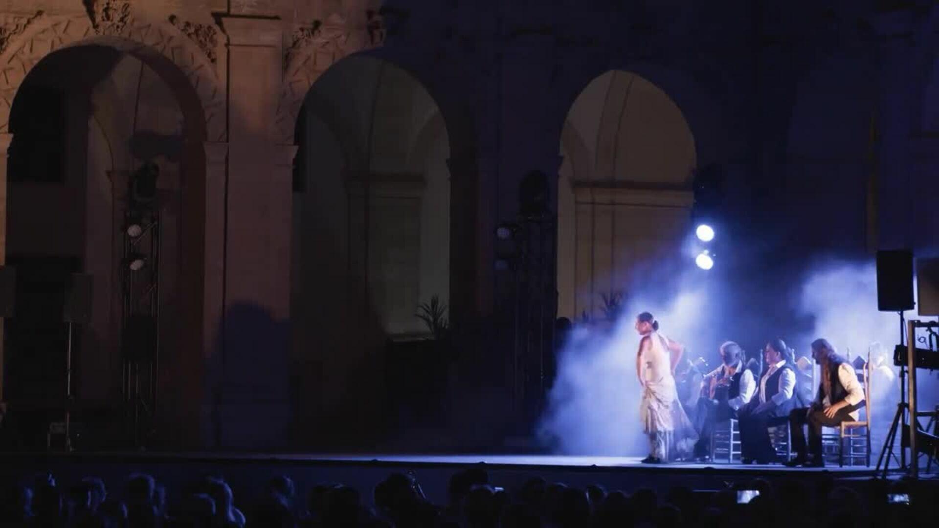 Sara Baras viaja en el tiempo con su baile en el Monasterio de Uclés