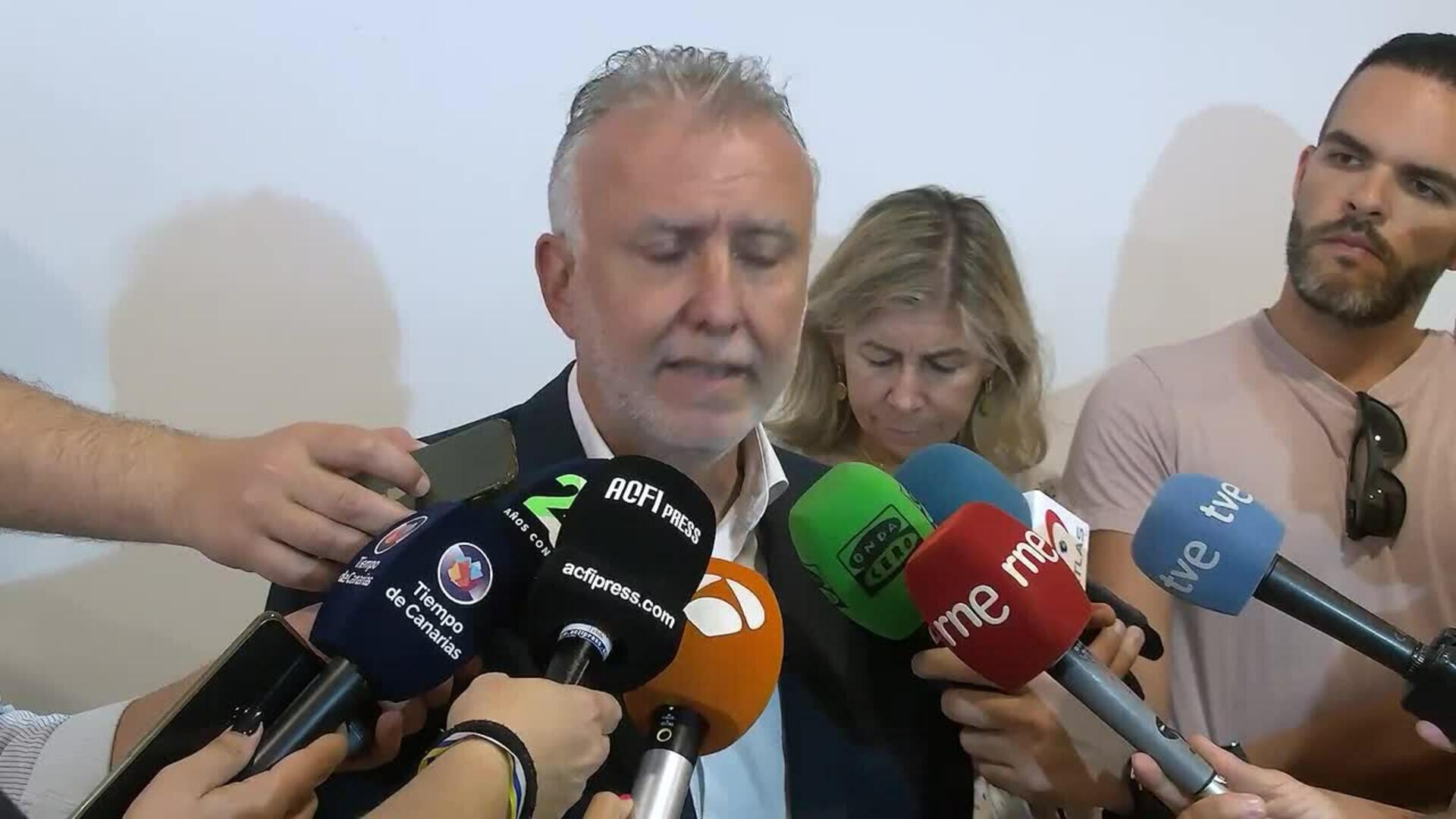 Torres asegura que la distribución de 347 de menores no soluciona el problema de Canarias