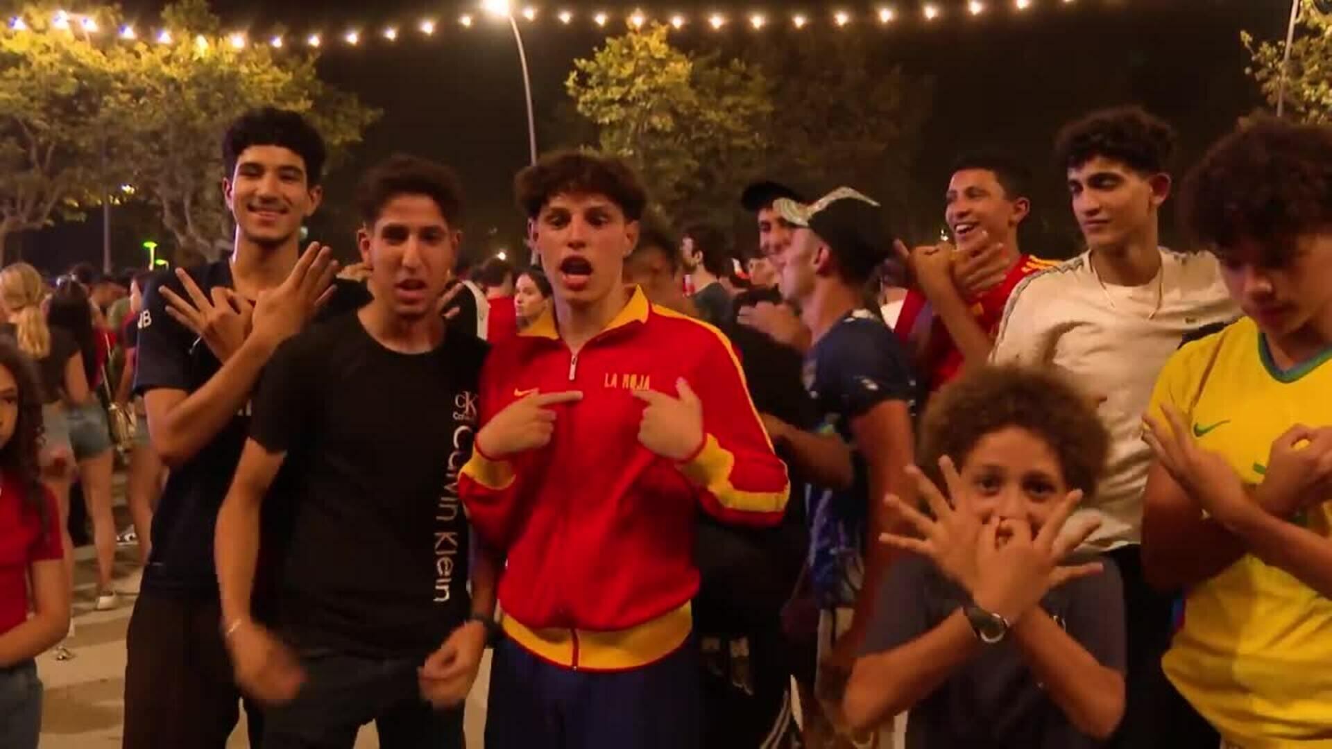 Los aficionados de la selección española consideran "un sueño" ver jugar a Lamine Yamal