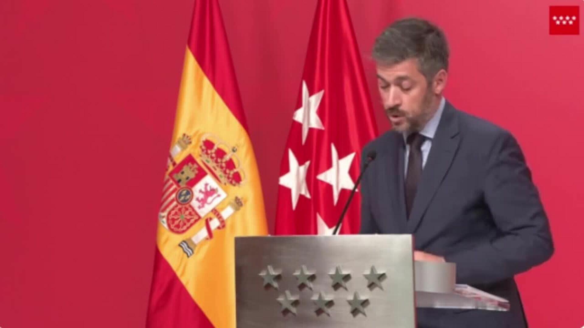 Comunidad de Madrid denuncia que el Gobierno central busca "asfixiar financieramente" a CCAA
