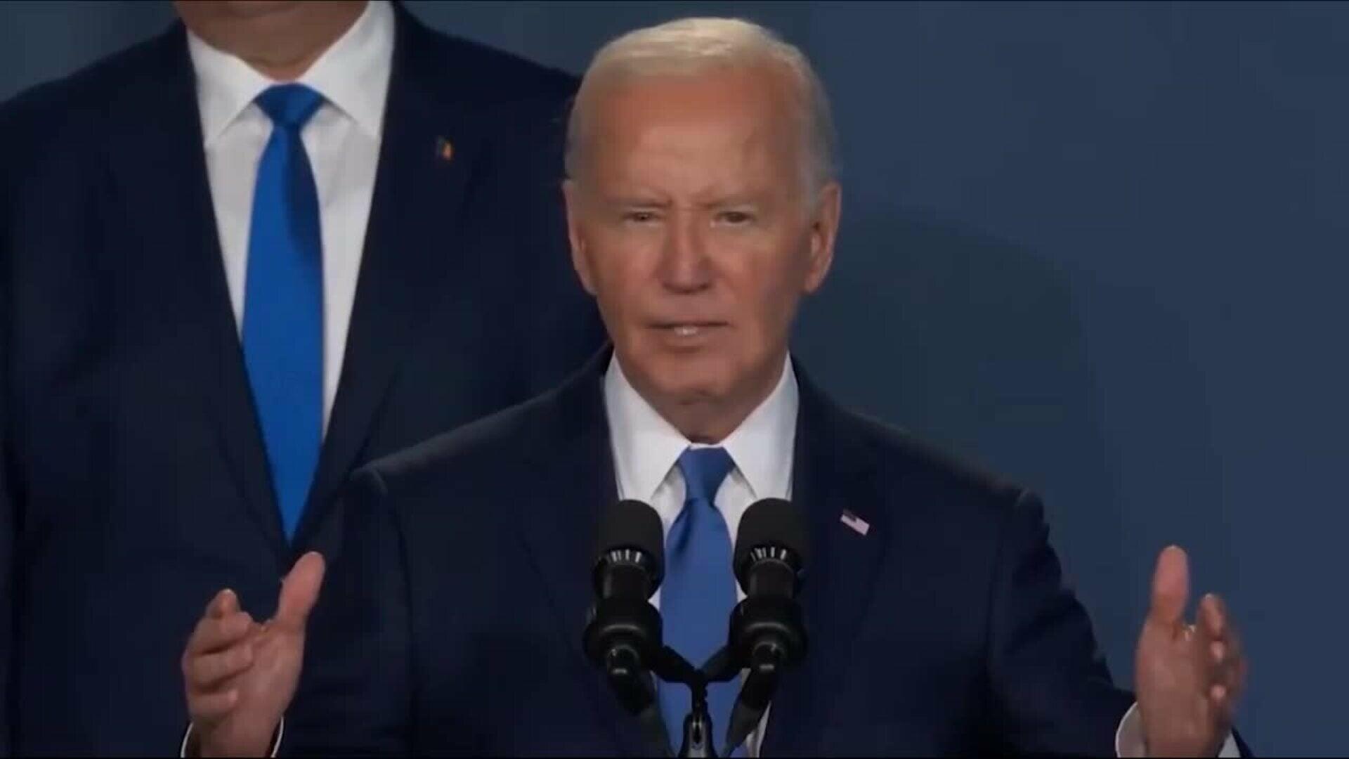 Trump afirma que recibió "una bala por la democracia" y llama "débil y enfermo" a Biden