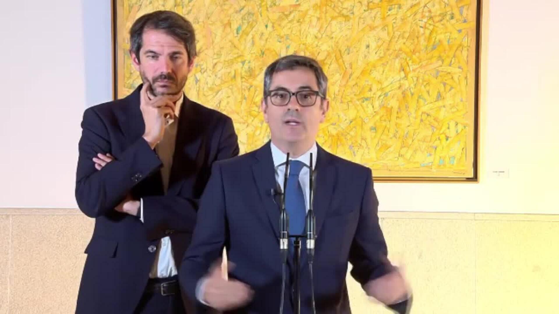 Bolaños reitera que hay una "persecución despiadada" contra el presidente