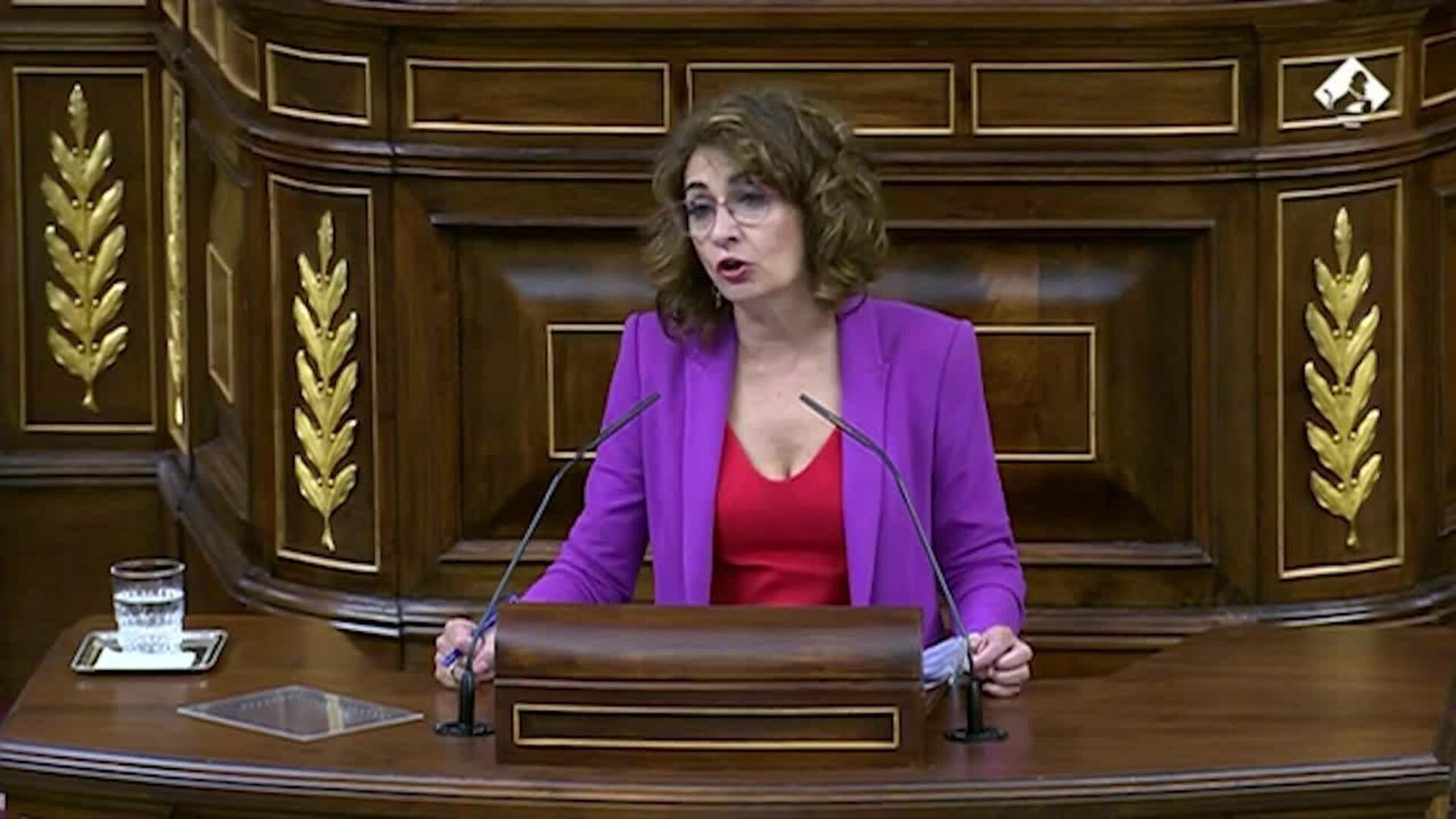 Montero pide apoyo para el decreto anticrisis