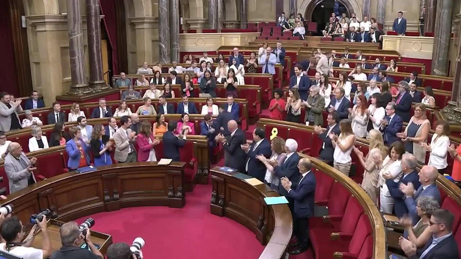 Luz verde en el Parlament a la reforma que permite el voto telemático de Puigdemont y Puig