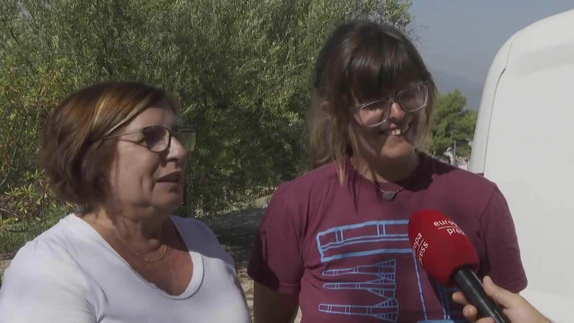 Incendio en Benalsau (Alicante): Evolución favorable a pesar del clima