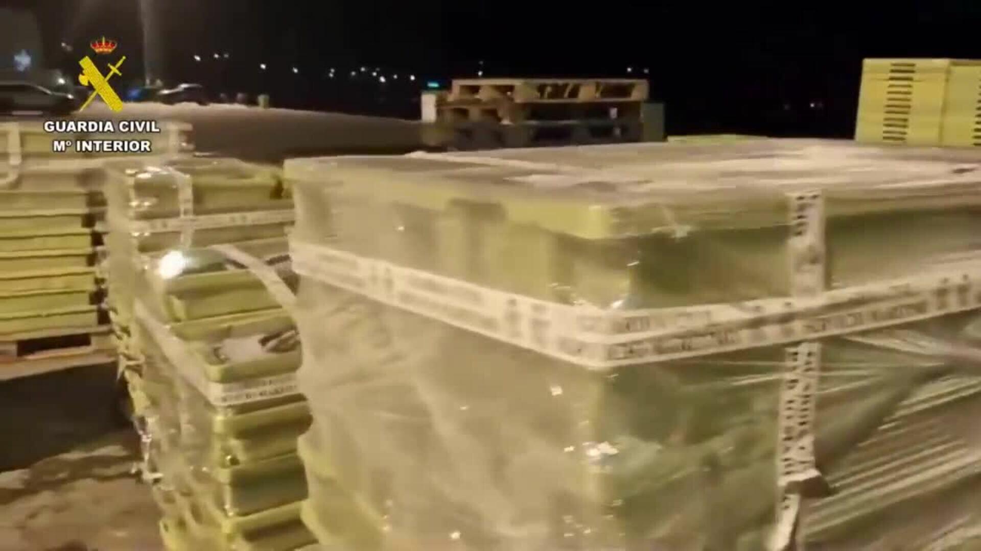 Decomisan 3.736 kilogramos de sardina en el puerto de Laxe (A Coruña)