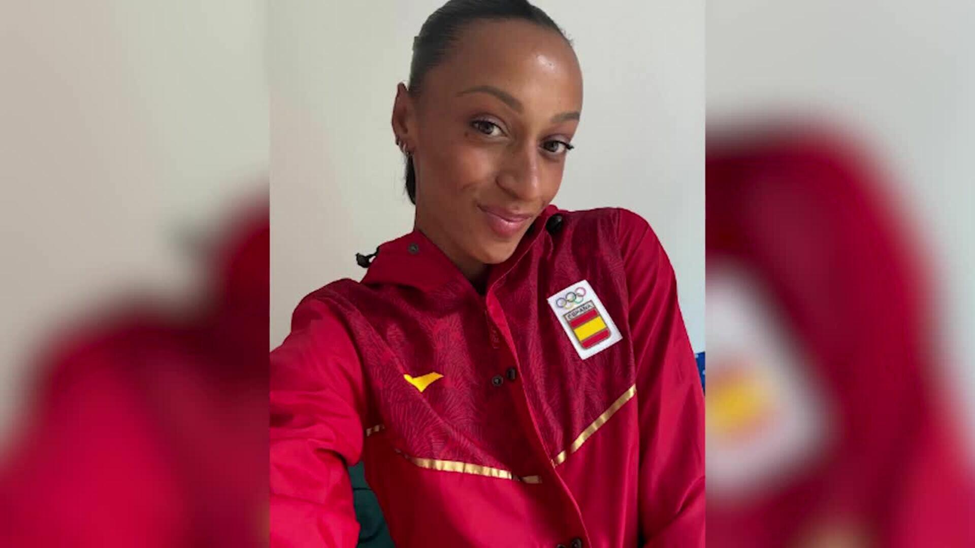 La atleta gallega Ana Peleteiro da una lección de vida y deportividad