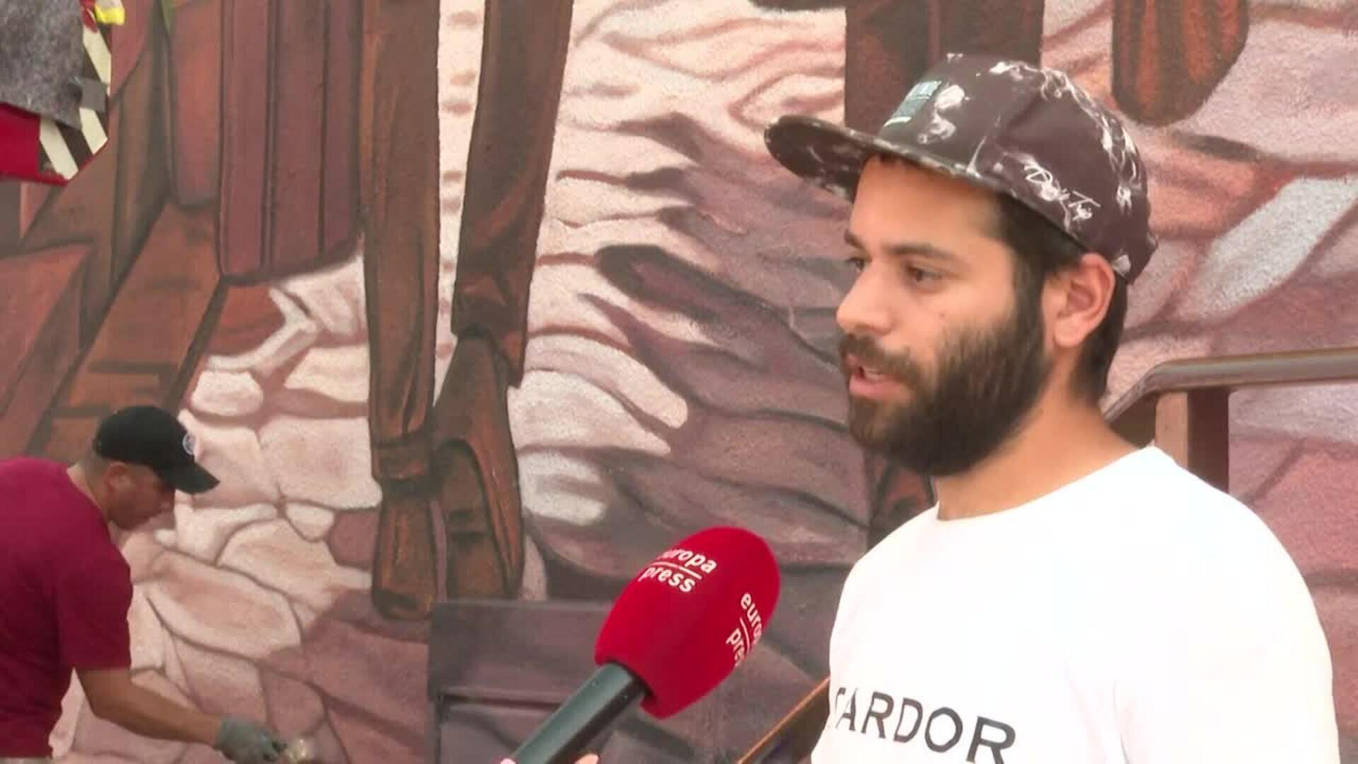 Fuenlabrada incorpora un nuevo mural a su Museo de Arte Urbano (MAUF) al aire libre