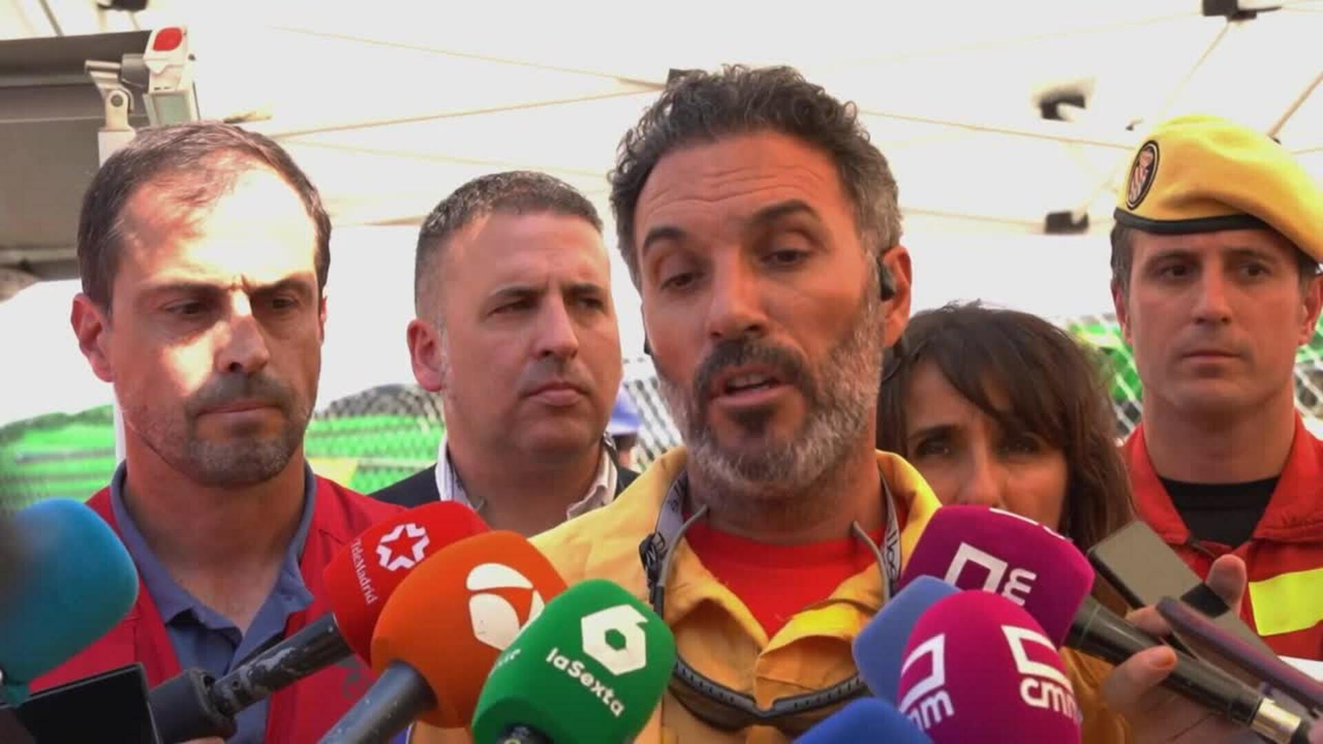 El fuego de La Estrella ha consumido unas 2.500 hectáreas pero su situación "no es mala"