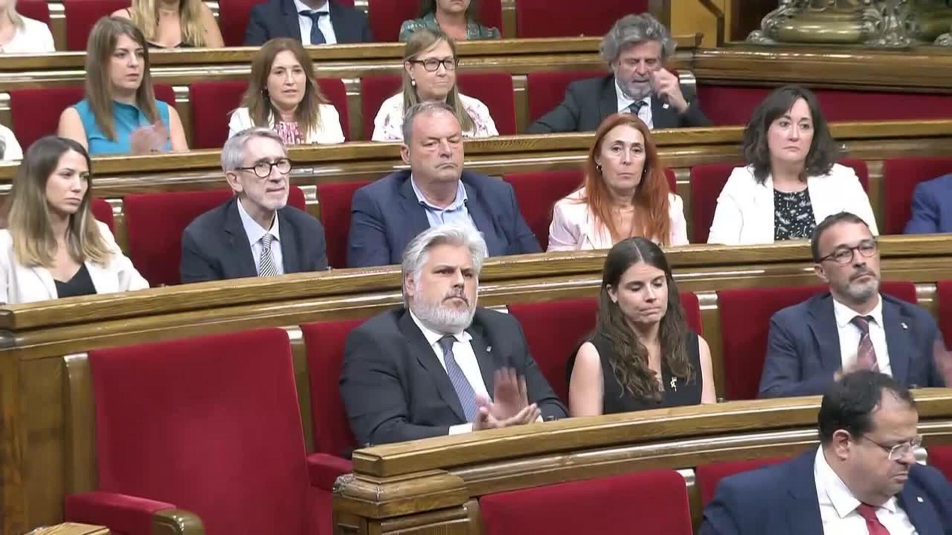 Salvador Illa, investido presidente de la Generalitat con los votos de PSC, ERC y En Comú