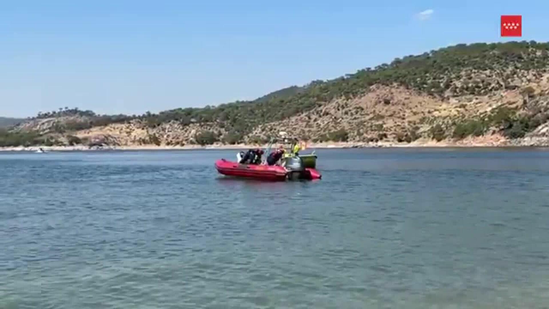 Buscan a un hombre de unos 40 años desaparecido en el pantano de San Juan (Madrid)