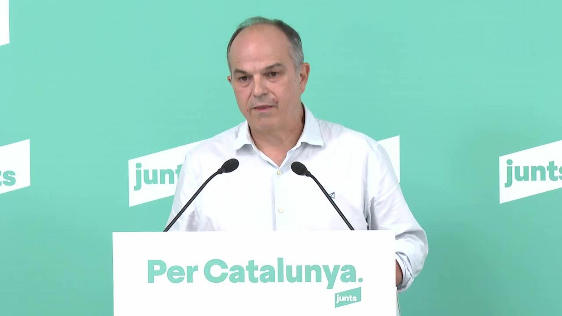 Turull afirma que el congreso de Junts servirá para "recomponer y relanzar el independentismo"