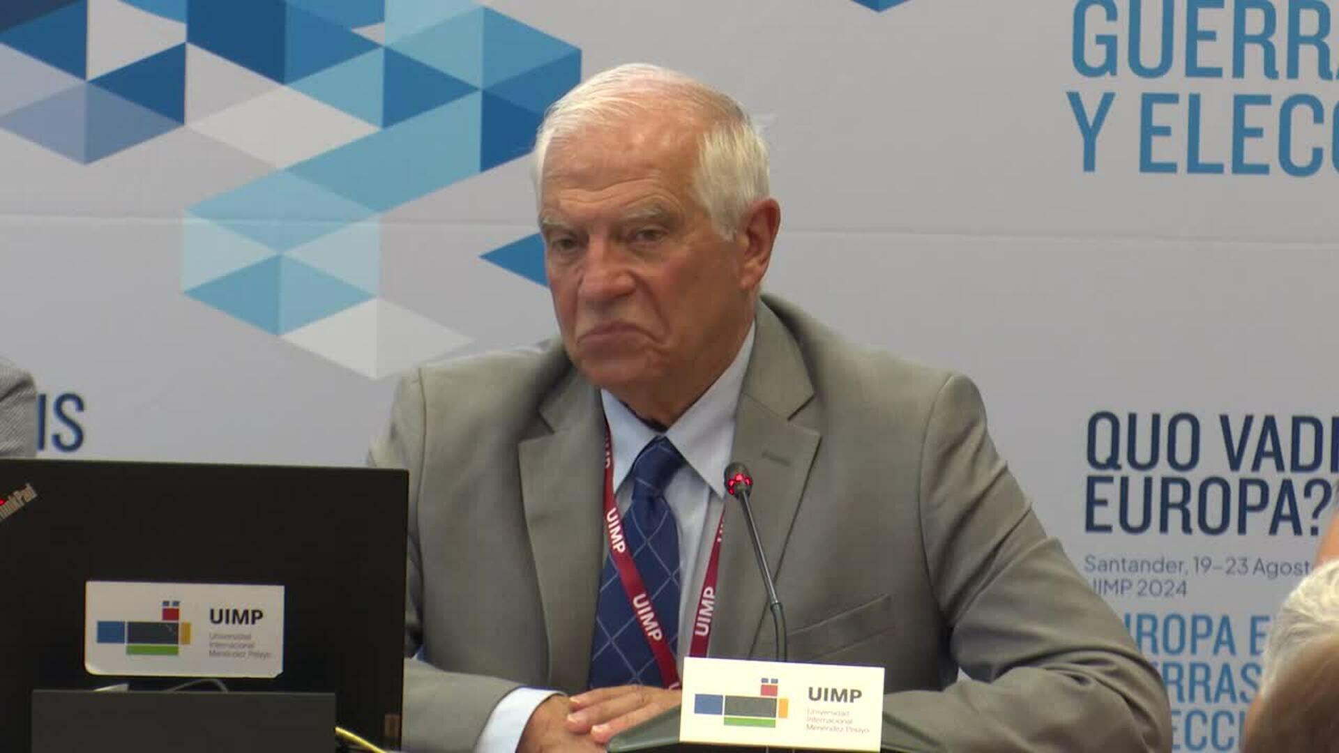 Borrell dice que "es el colmo del sarcasmo" que Maduro acuda al Supremo "para que le defienda"