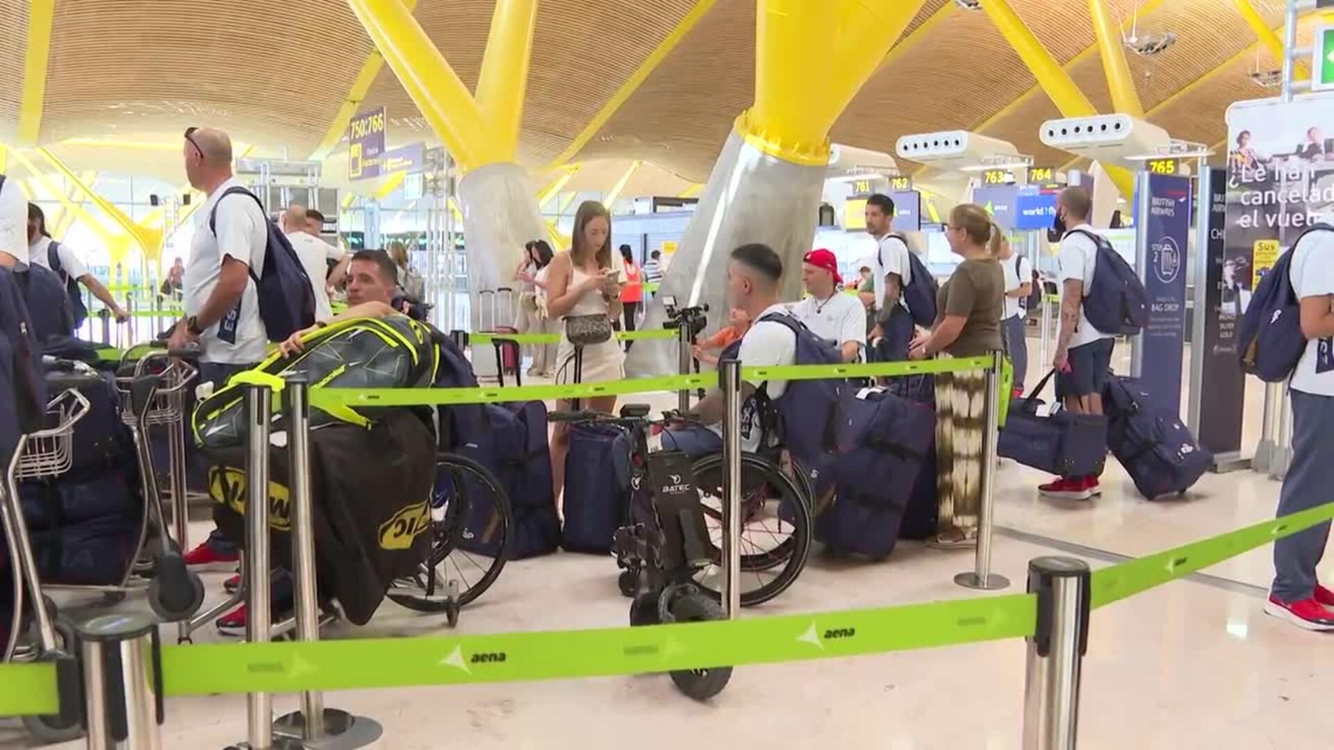 El equipo español pone rumbo a París para los Juegos Paralímpicos 2024