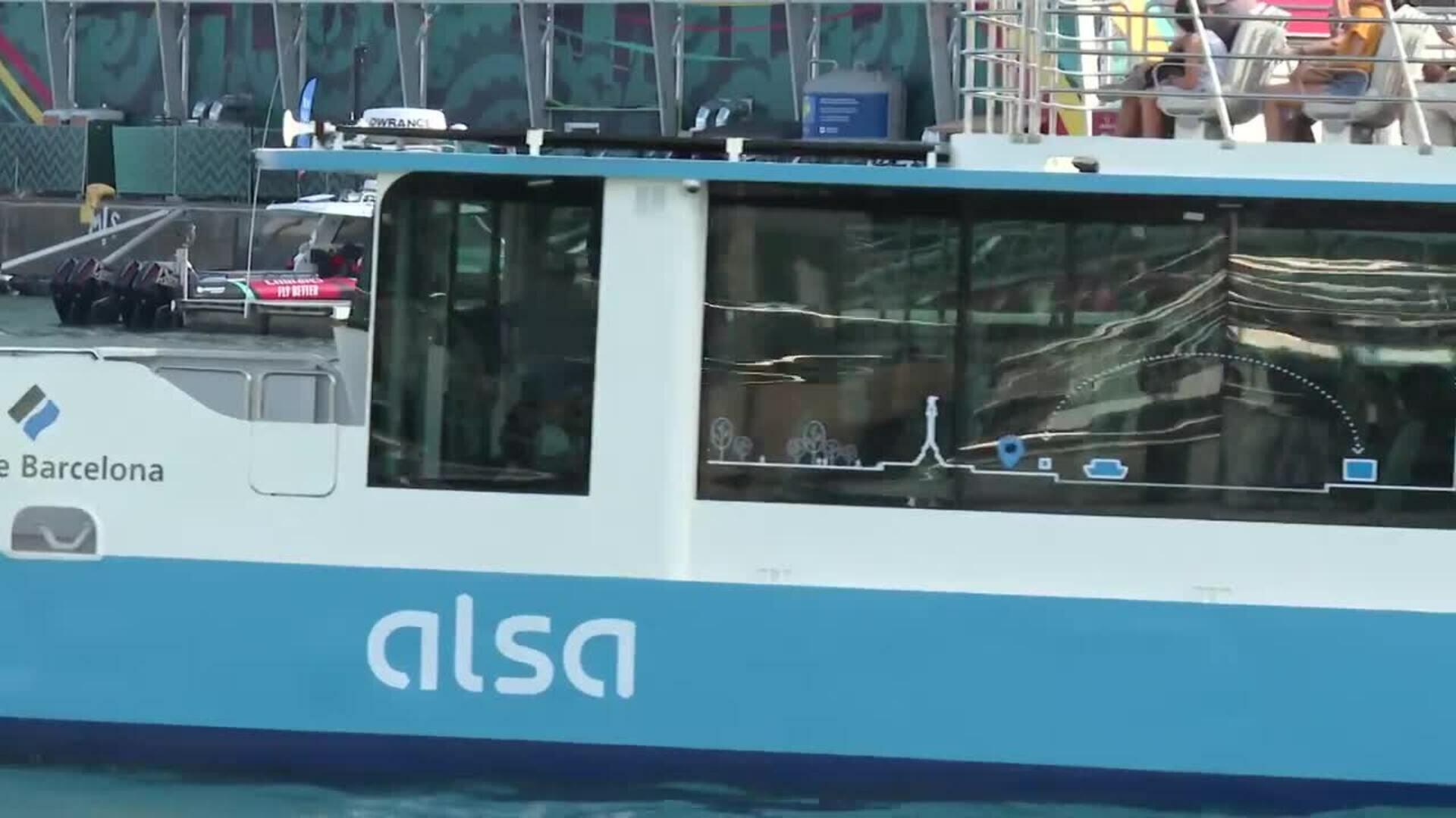 El Bus Nàutic de Barcelona tiene una gran acogida en sus primeras semanas de servicio