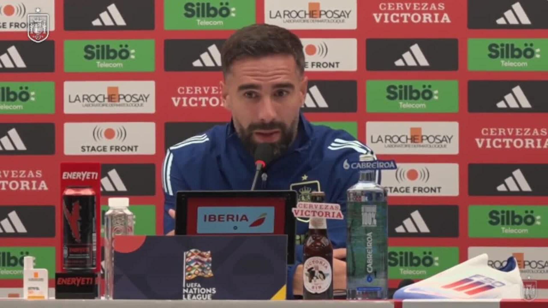 Dani Carvajal: "No considero que España no merezca celebrar el Mundial"