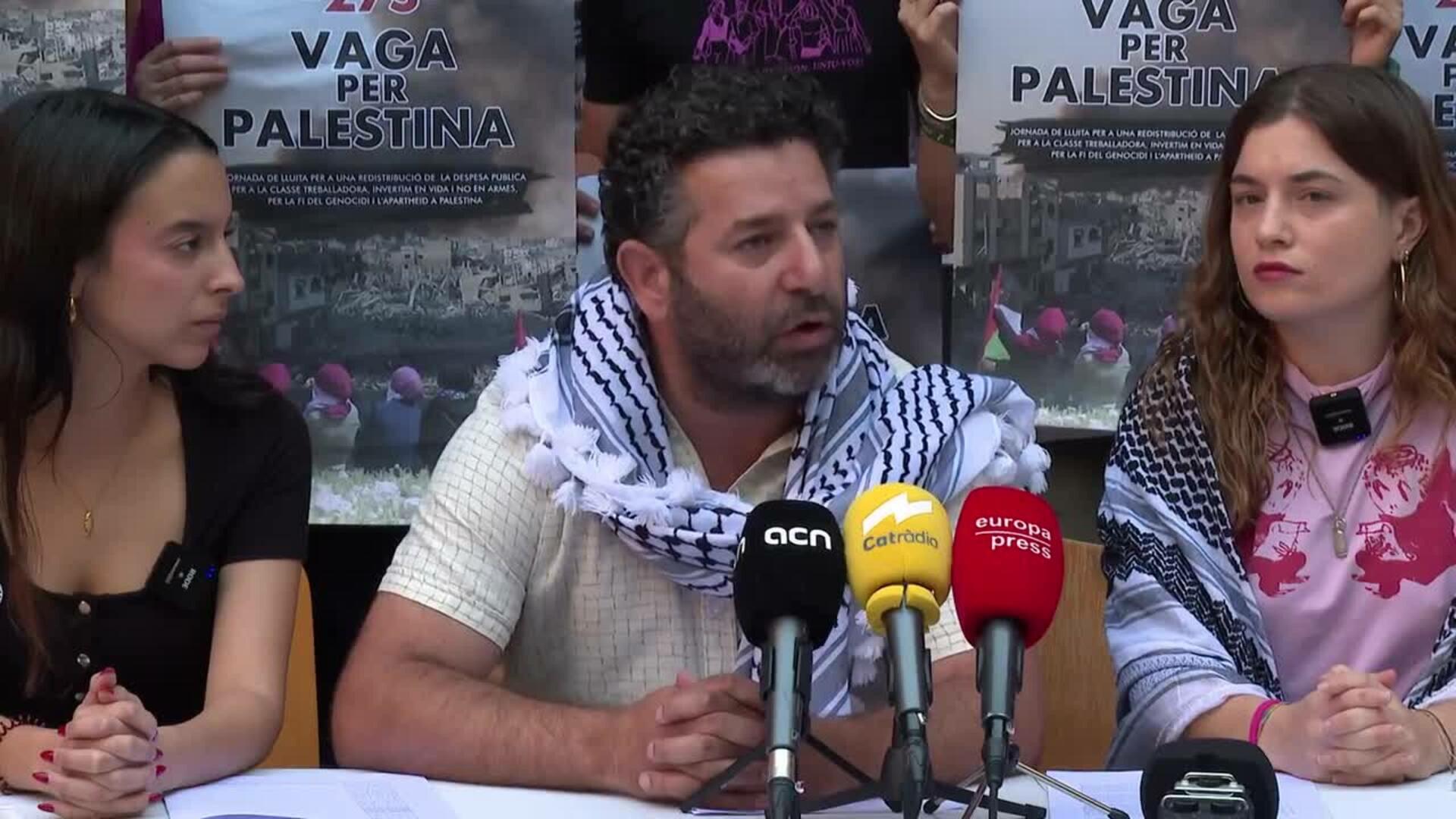 Estudiantes de la UB se suman a la huelga por Palestina