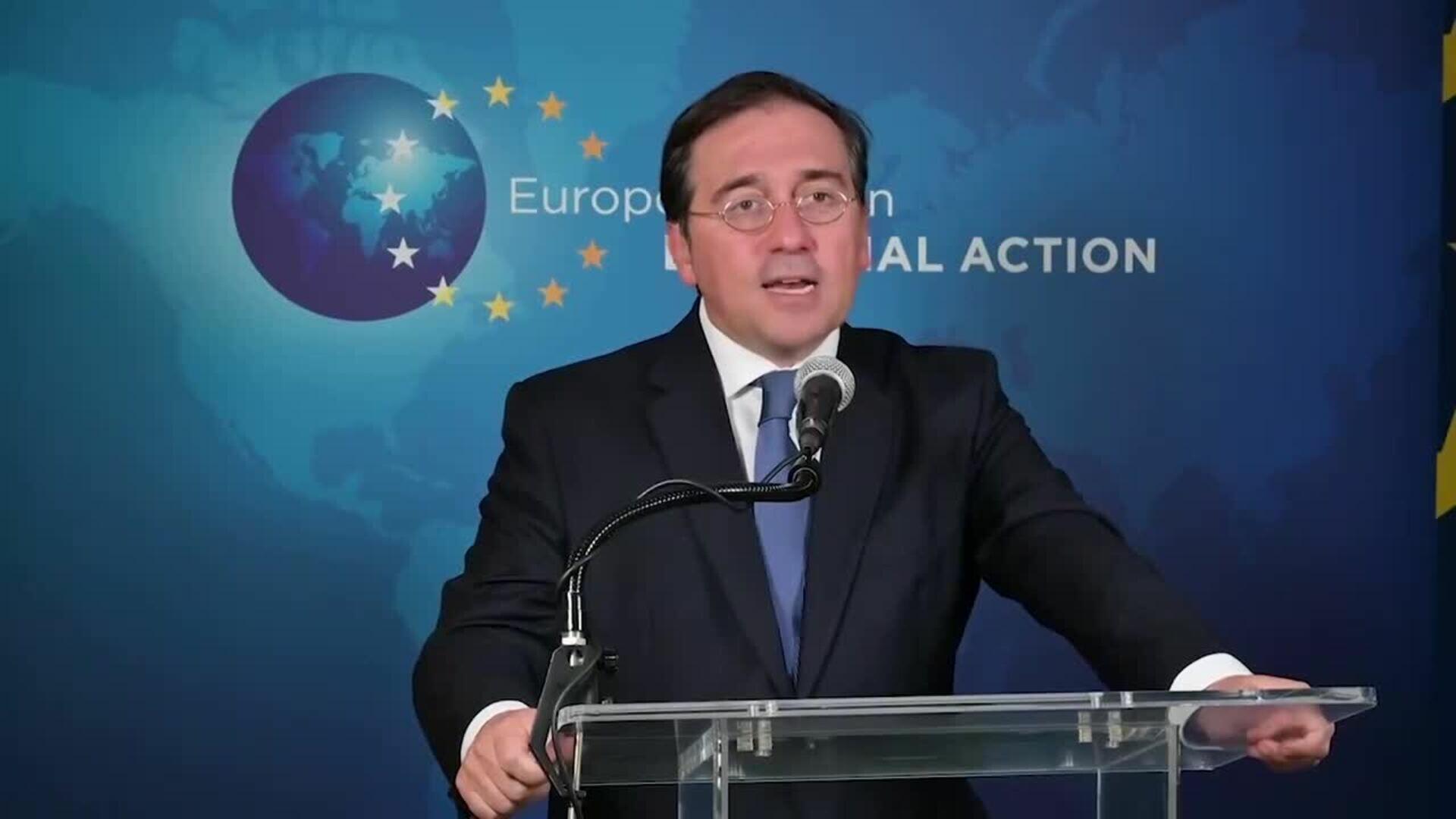 Albares condena los bombardeos en Líbano: "La guerra tiene que terminar"