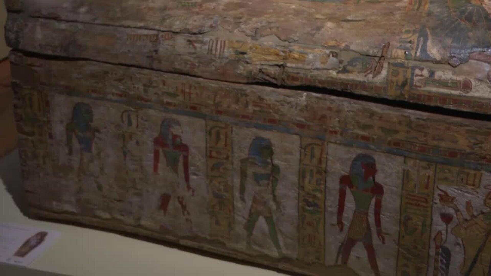 El Museo Arqueológico Nacional expone el ataúd egipcio de la sacerdotisa de Amón tras 120 años