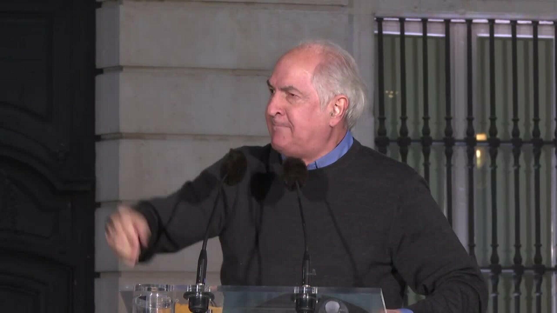 Ledezma pide a la comunidad internacional una "acción contundente" contra Maduro