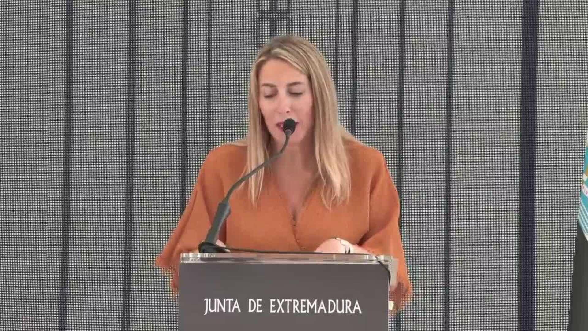 Guardiola: Terminal ferroviaria sitúa Extremadura en el mapa del intercambio mercancías Europa