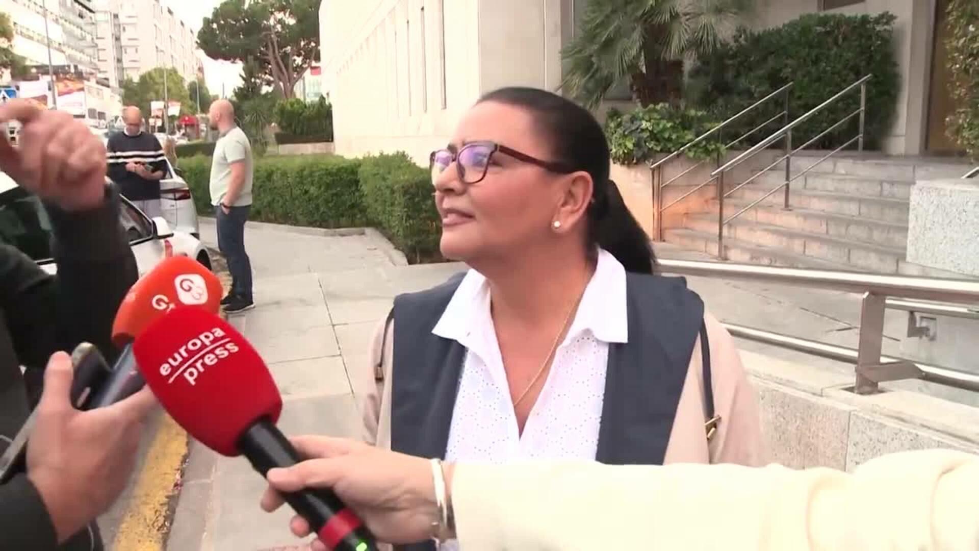 La divertida respuesta de María del Monte al preguntarle por las fotografías de Bárbara Rey