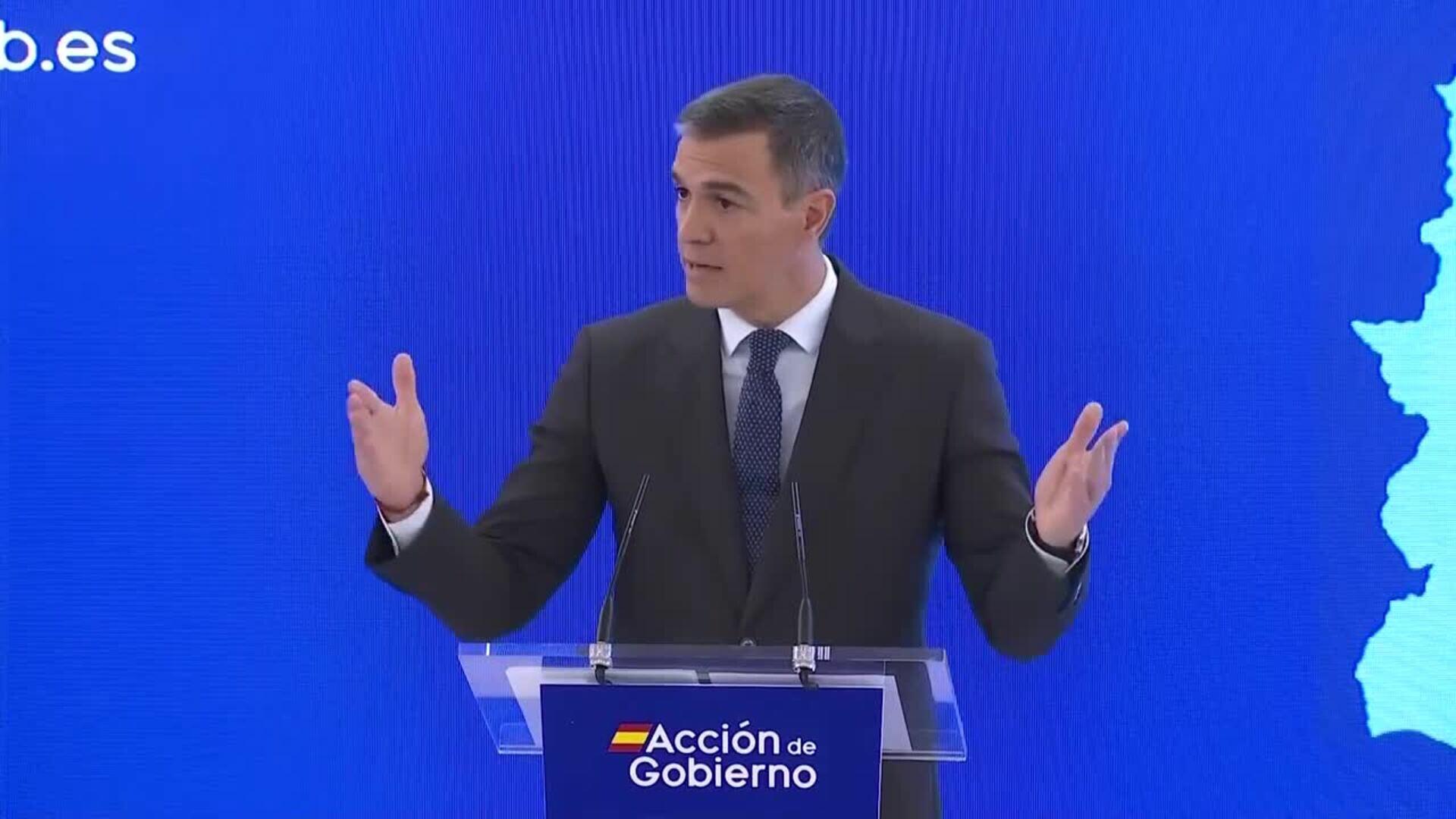 Sánchez llama a evitar una escalada en Oriente Próximo "de consecuencias imprevisibles