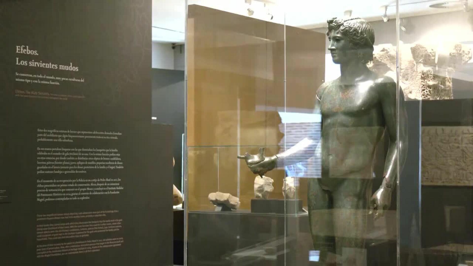 Los Efebos de Pedro Abad se exponen de forma definitiva en el Museo Arqueológico de Córdoba