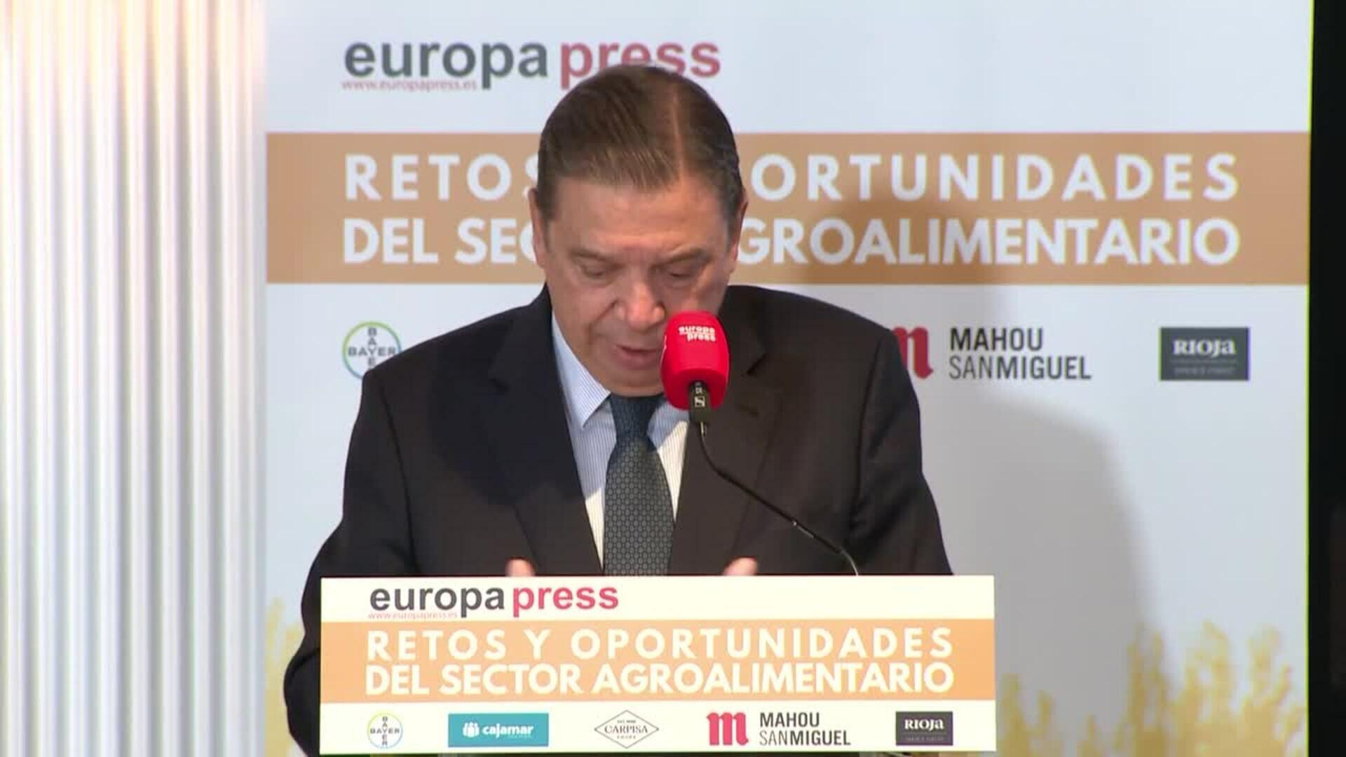 Planas aboga por transformar los sistemas alimentarios para hacerlos "más justos"