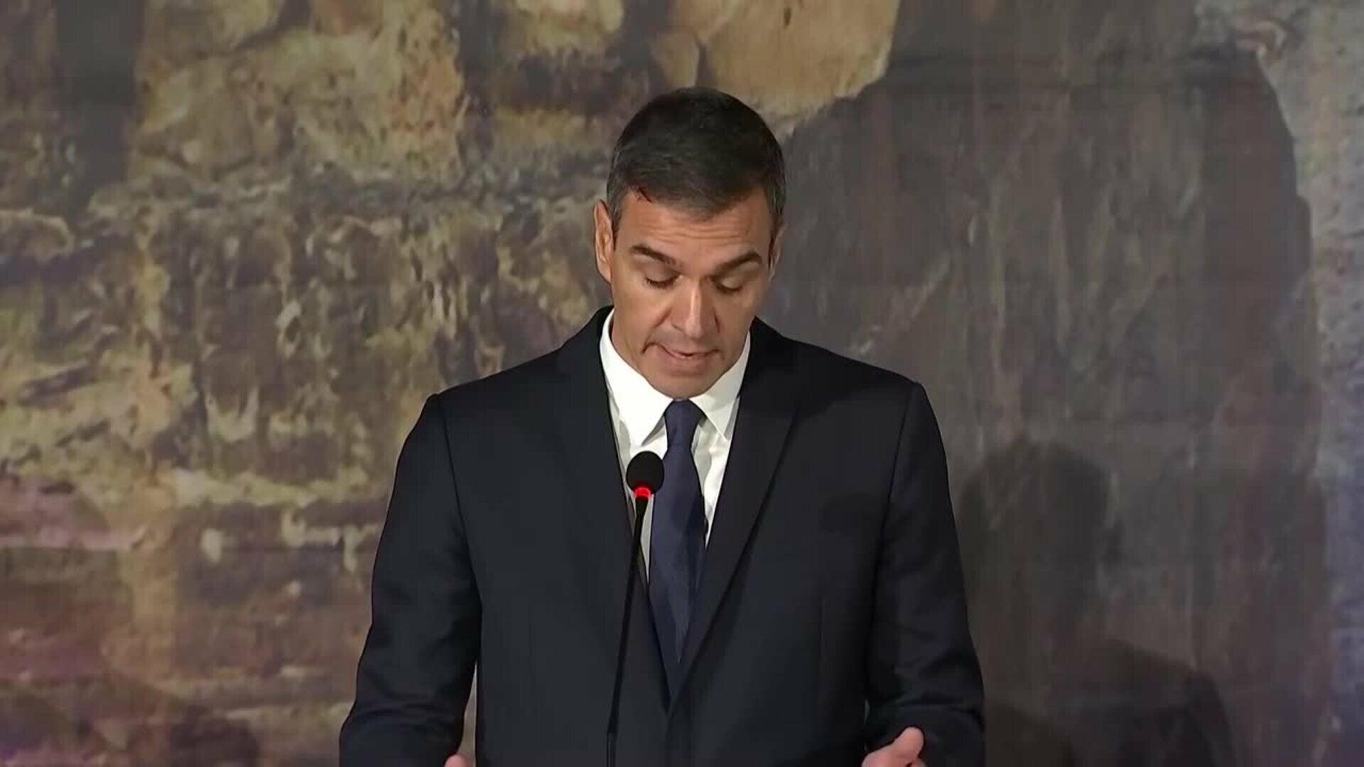 Sánchez pide a la Comisión Europea que revise "el acuerdo entre la UE e Israel"