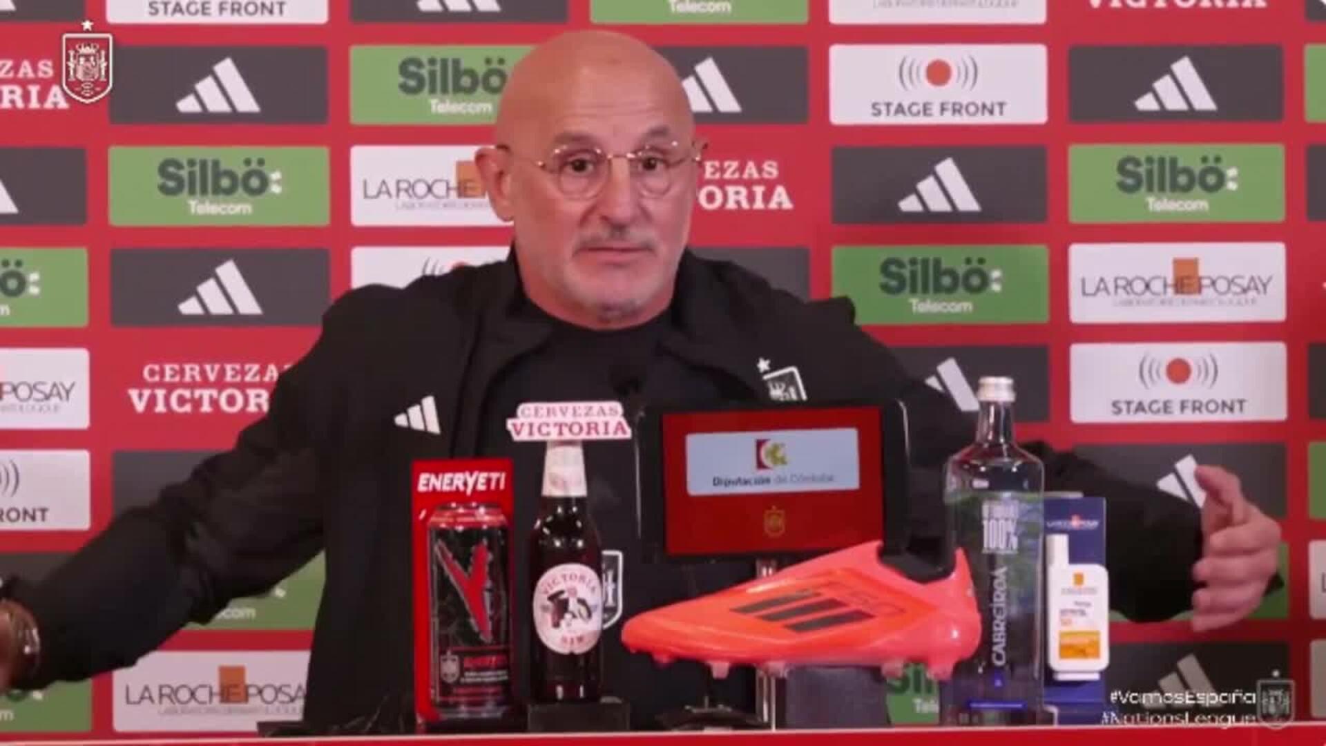 De la Fuente: "Confío ciegamente en Lamine, le pregunté si estaba al 100% y dudó"