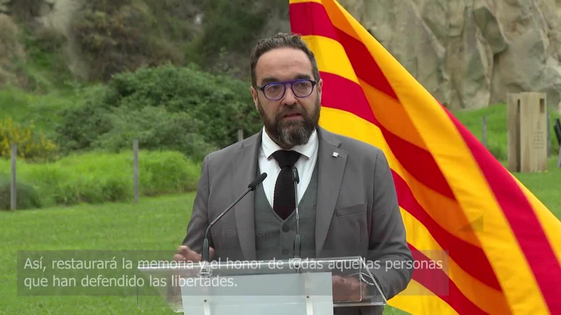Govern, partidos y autoridades catalanas rinden homenaje a Companys