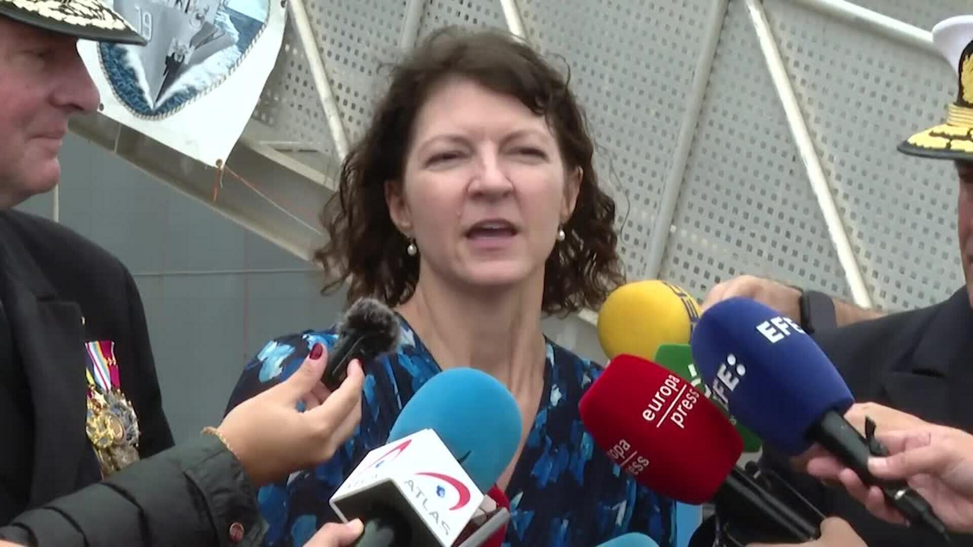 El destructor de EEUU en Rota es "el próximo capítulo" de colaboración con España y la OTAN