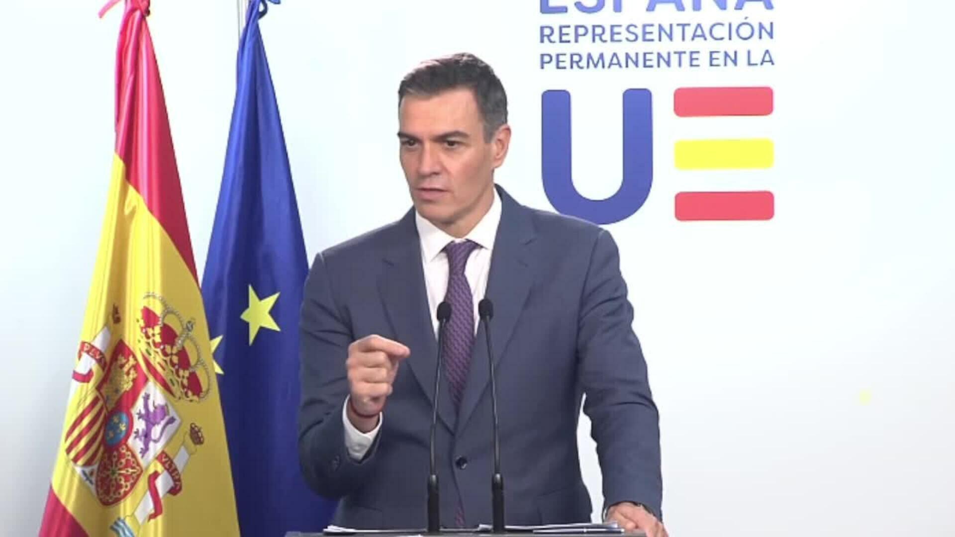 Sánchez respalda al fiscal general y llama "delincuente confeso" al novio de Ayuso