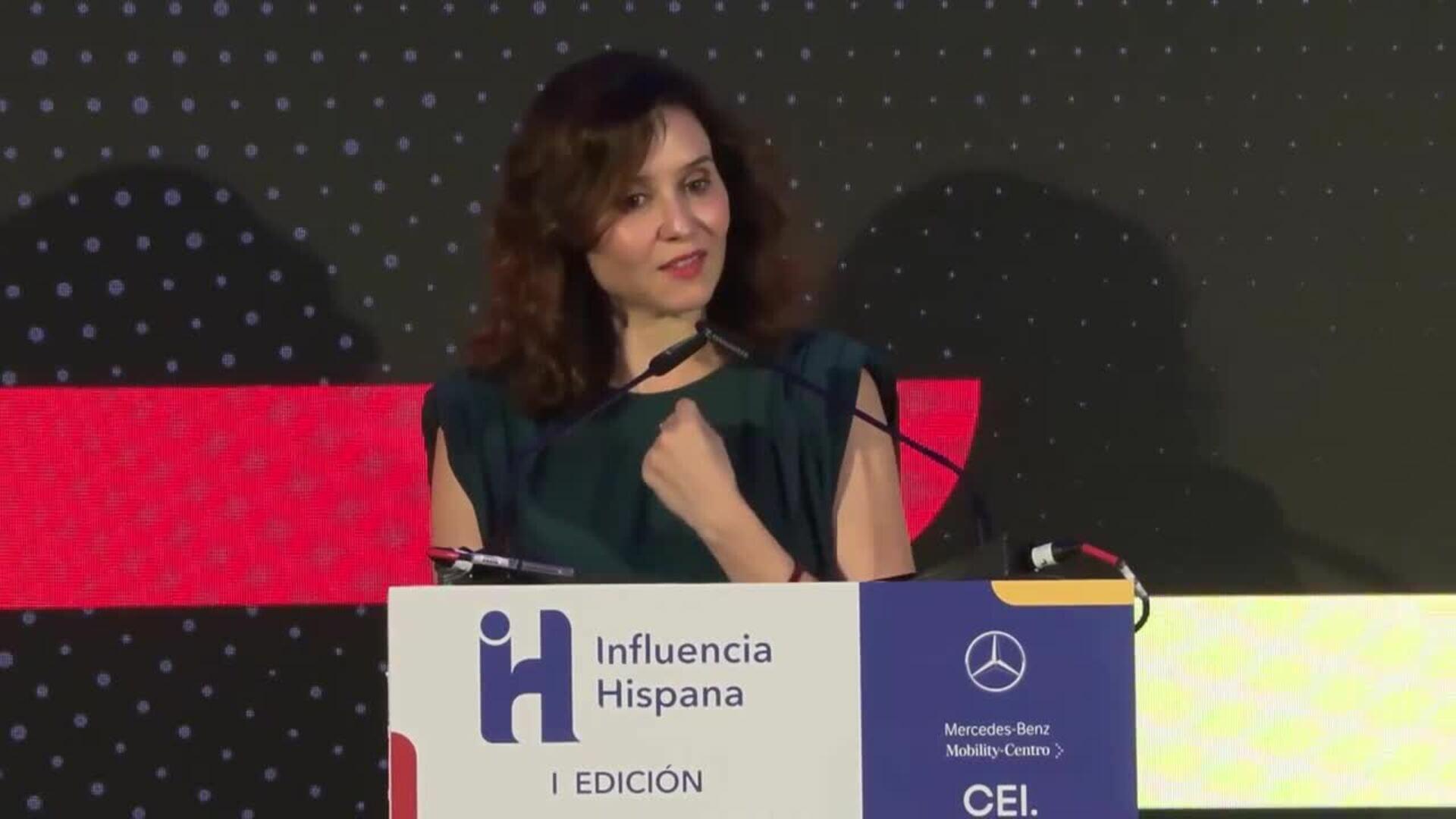 Ayuso defiende que "la mejor obra" de España fue la Hispanidad