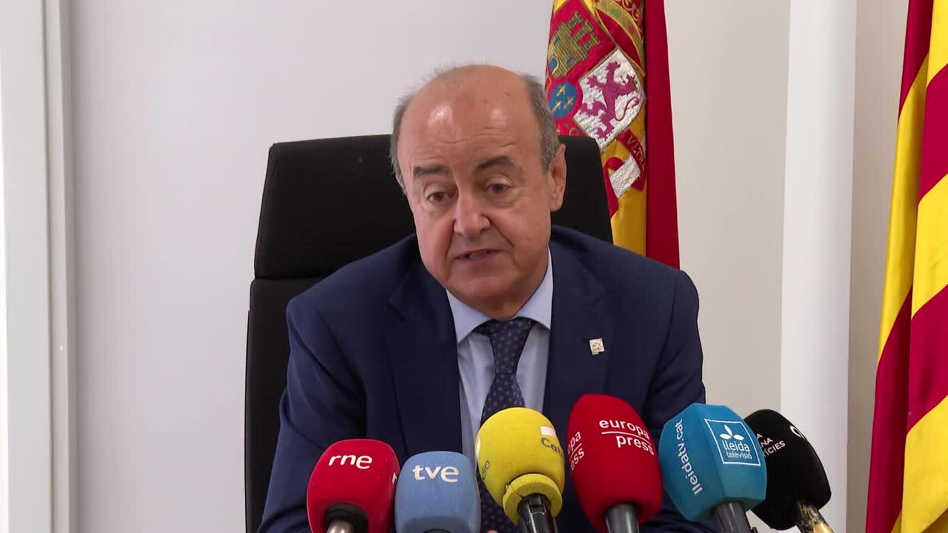 Barrientos se muestra "decepcionado" con el Ministerio por la falta de recursos