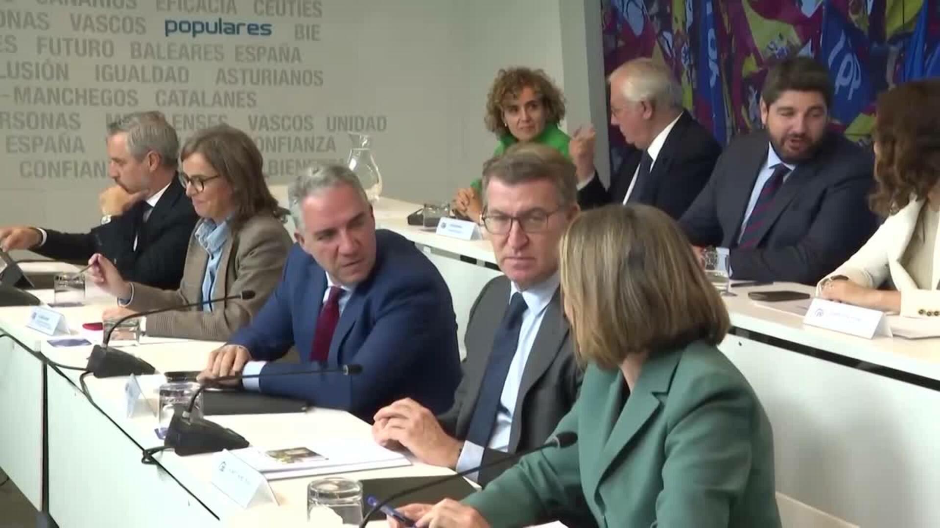 El PP incluye a Pedro Sánchez en su lista de comparecientes para la comisión sobre Begoña Gómez