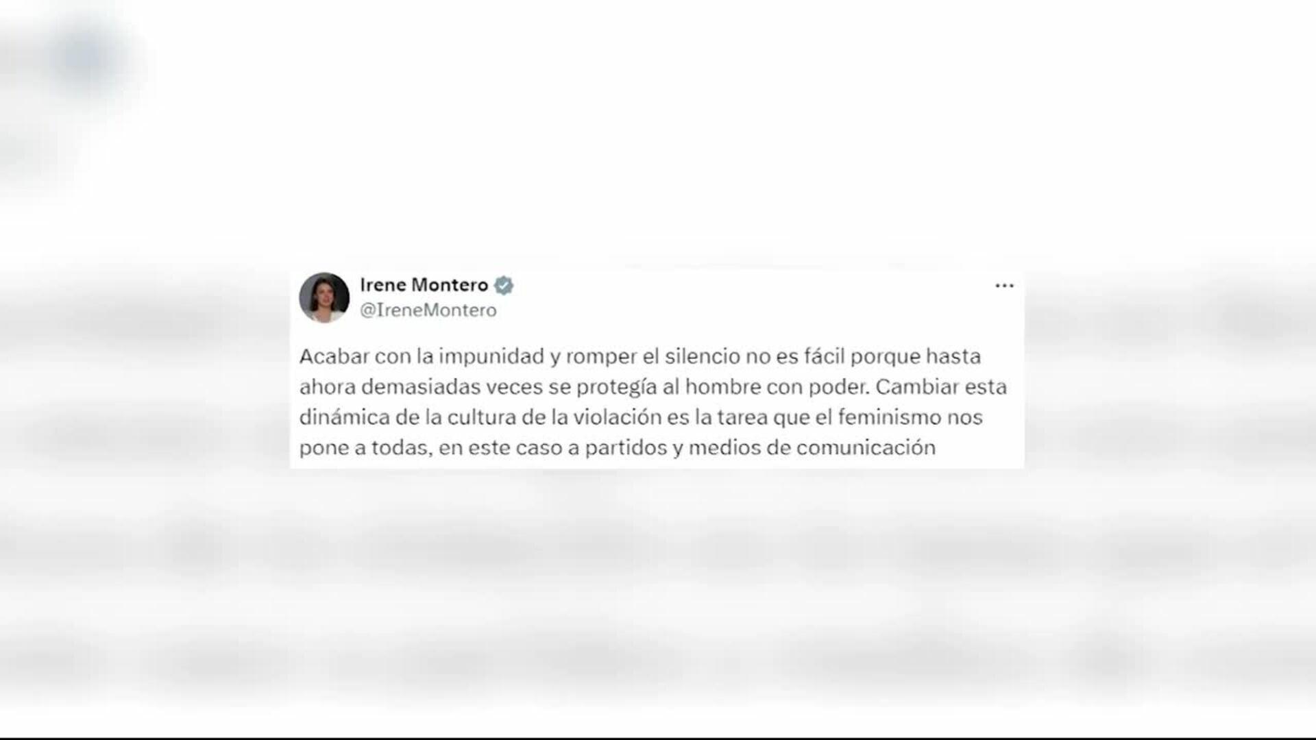 Los partidos políticos condenan el machismo ante las acusaciones contra Errejón