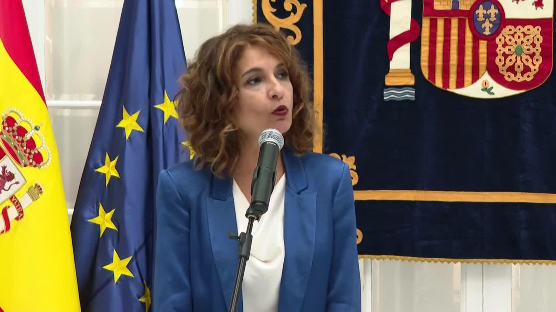 Montero (PSOE) valora la reacción "correcta y contundente" de Sumar ante el caso Errejón