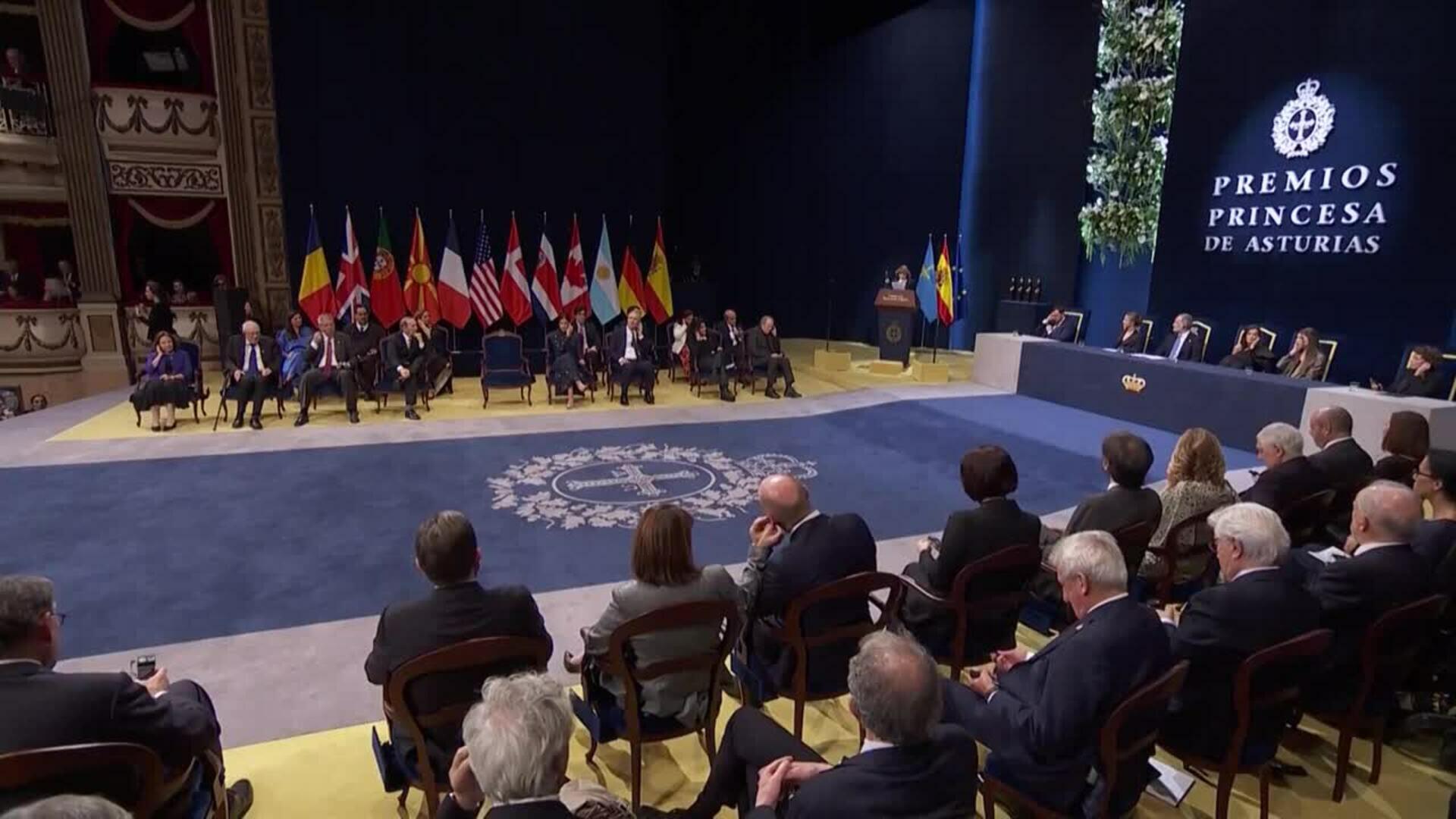La Princesa Leonor hace entrega de los Premios Princesa de Asturias