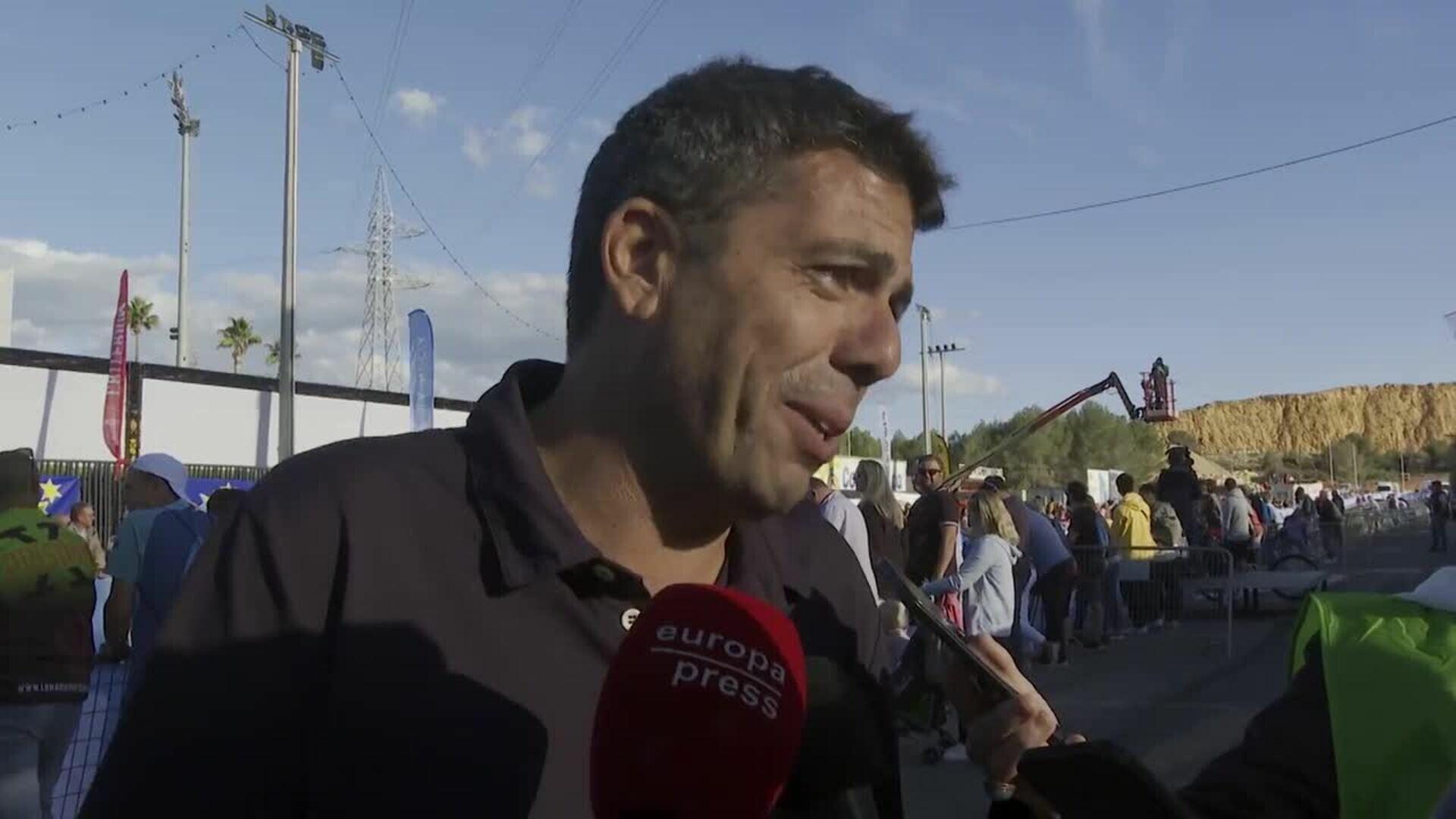 Mazón: "Hemos recuperado el Criterium porque la gente lo pedía"