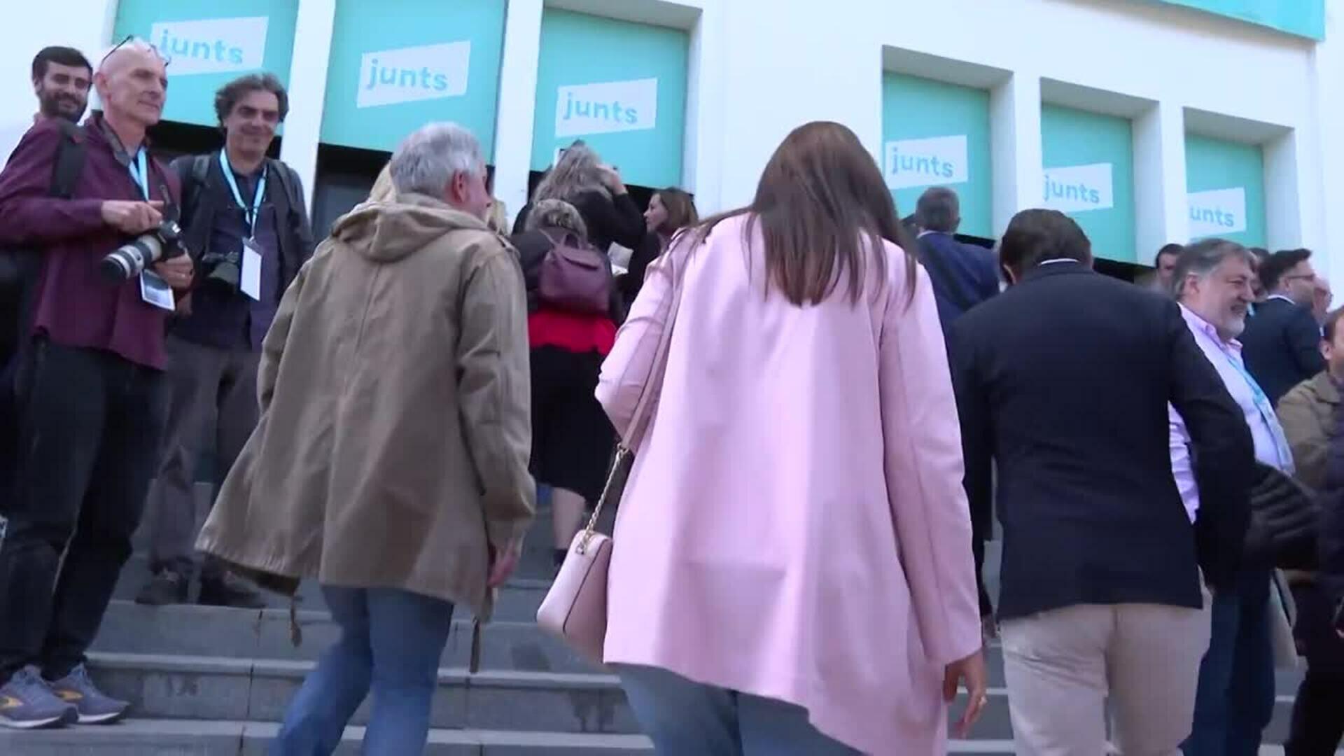 Puigdemont, elegido de nuevo presidente de Junts con el apoyo del 90,18% de los militantes