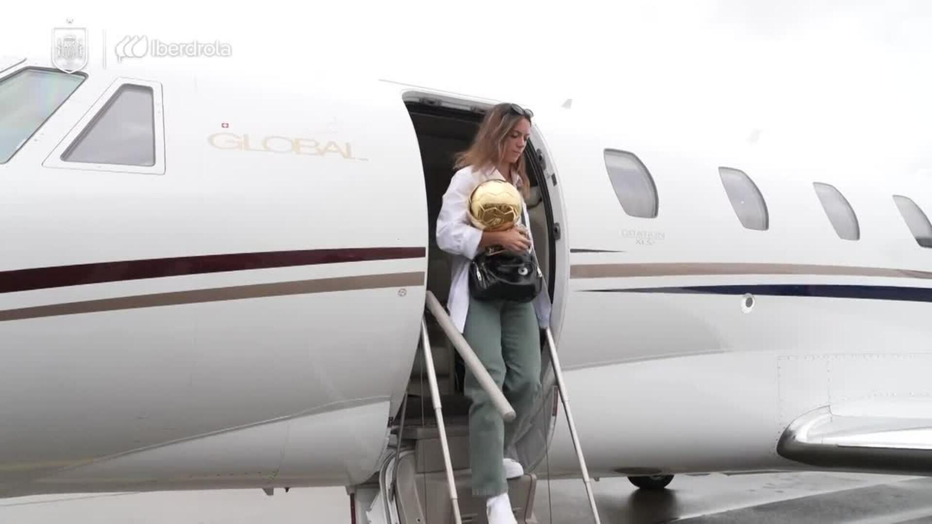 La centrocampista española Aitana Bonmatí revalida su Balón de Oro