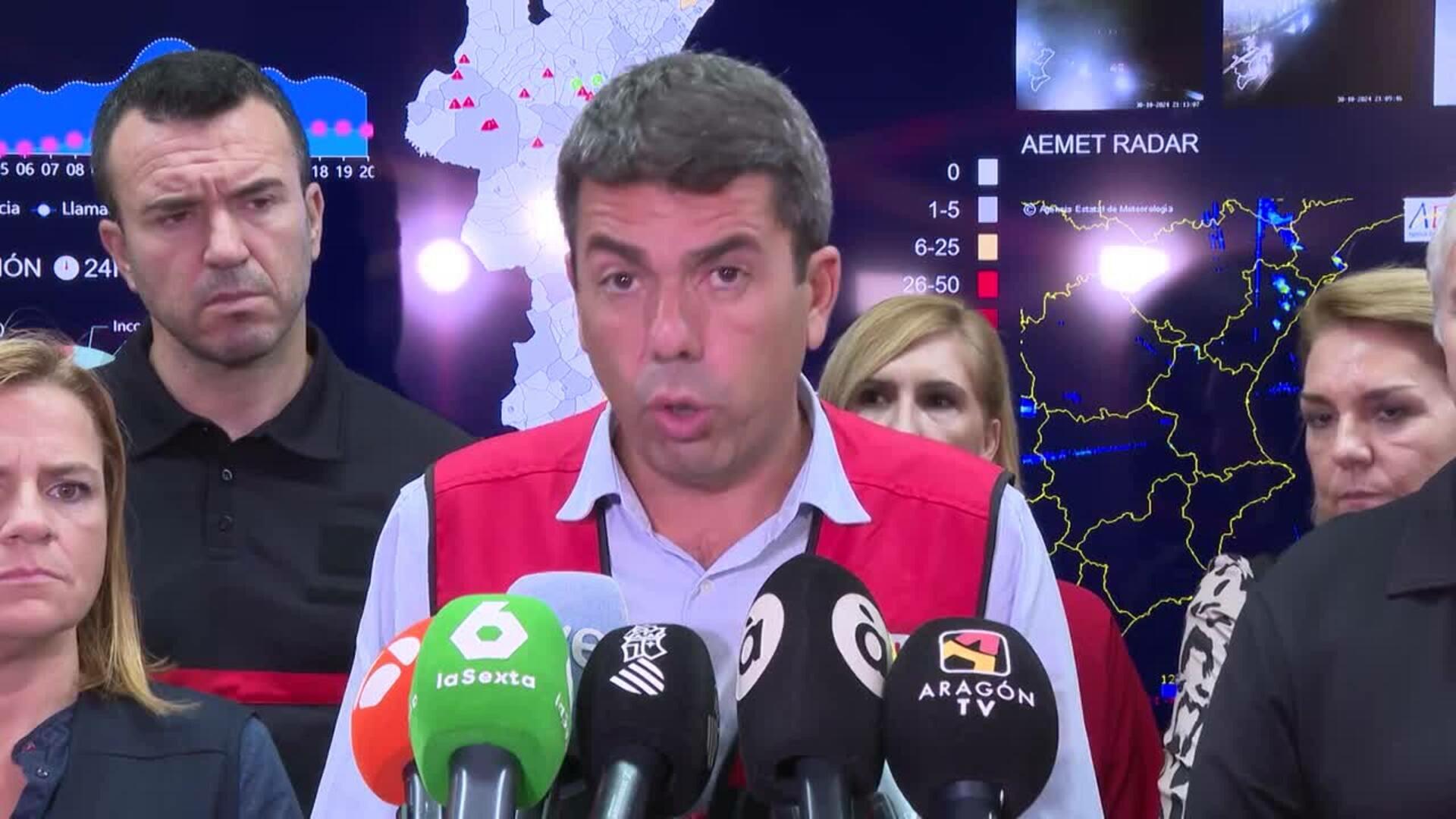 La Generalitat Valenciana eleva a 92 la cifra de fallecidos por la DANA