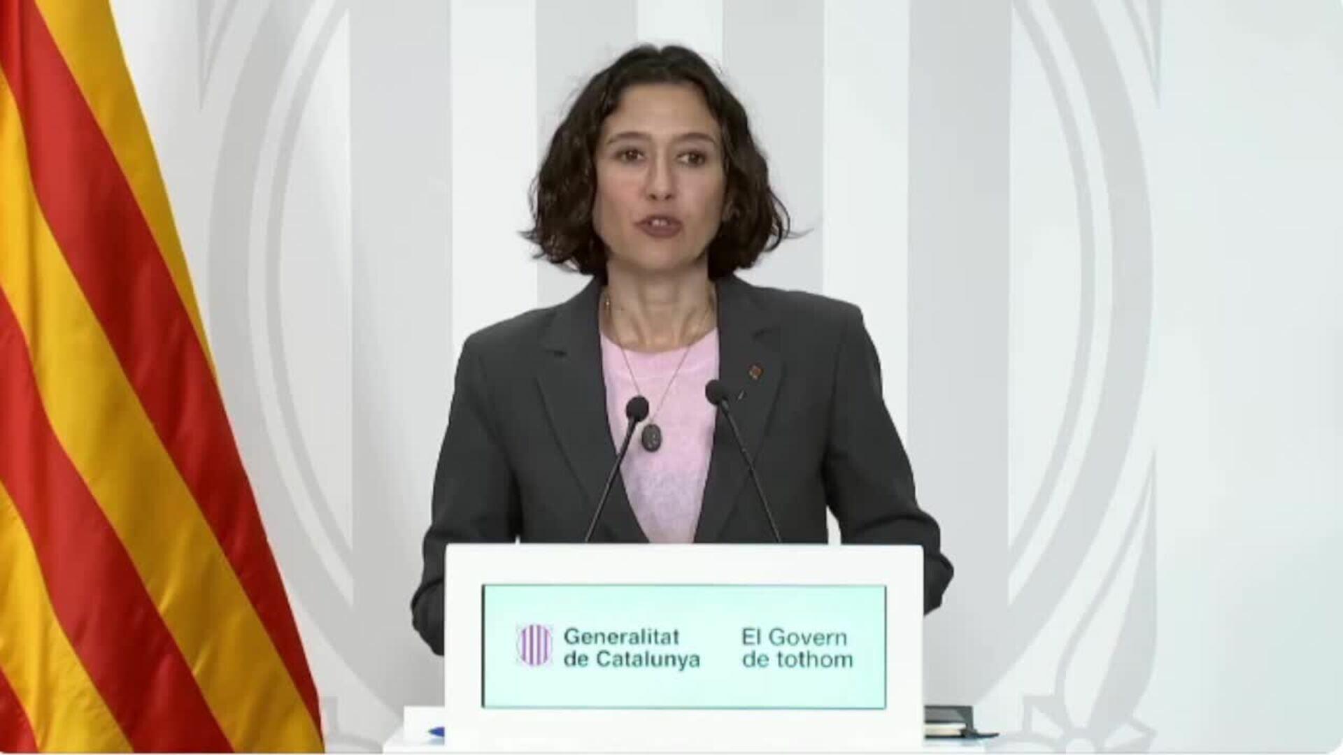 Parlon pide a los afectados por DANA en Cataluña que "se queden en casa"
