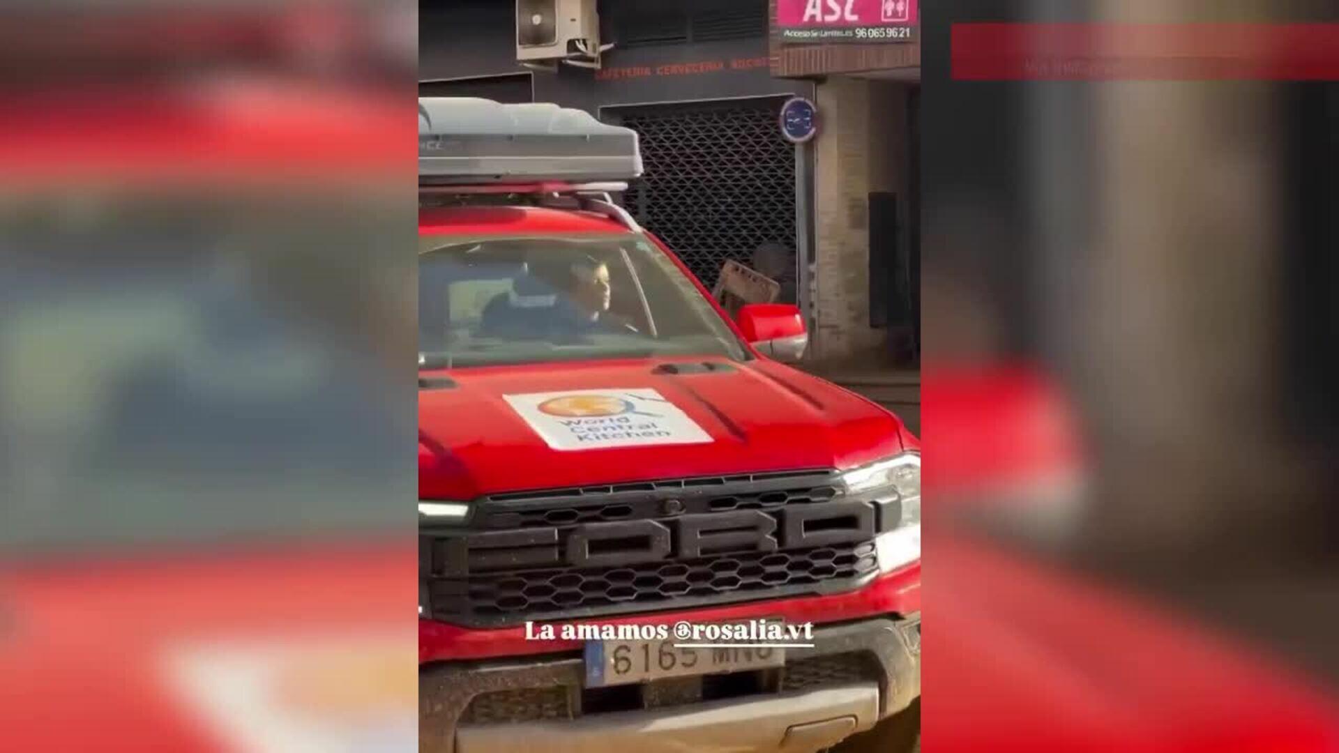 Rosalía se une a World Central Kitchen para ayudar a los damnificados por la DANA