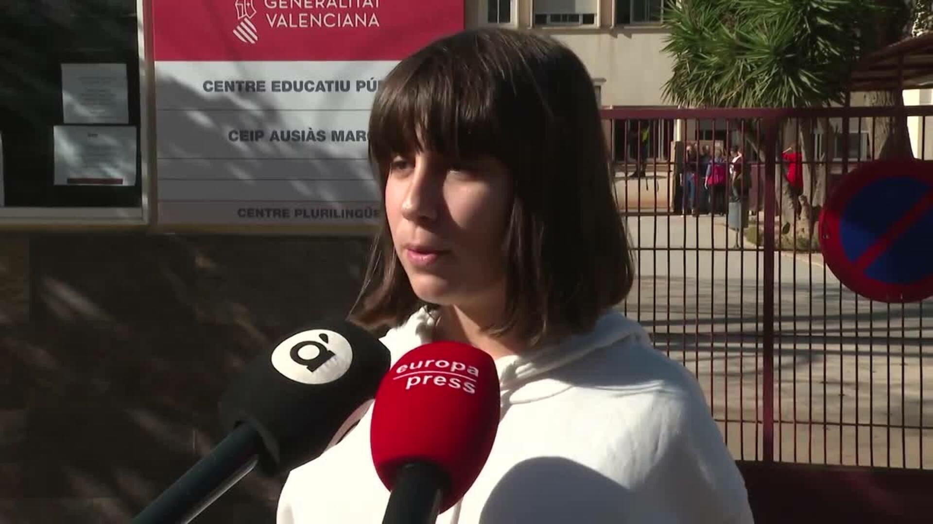 Vuelta a la normalidad en los colegios de Aldaia (Valencia) tras la DANA